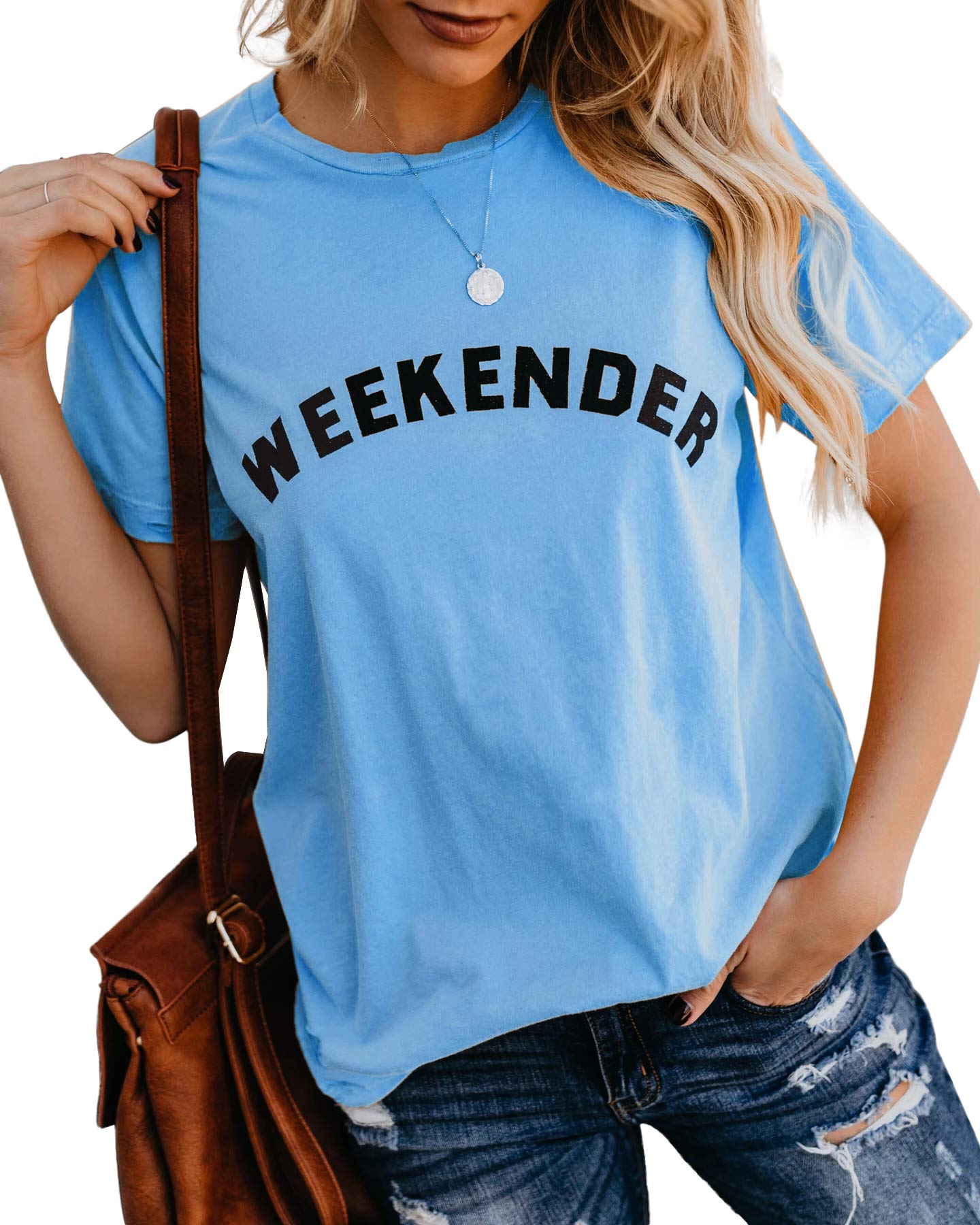 Women's Short Sleeve Graphic T-Shirt - Fashion Crew Neck Basic Tee for Casual Wear | Perfect for Everyday Outfits, Weekend Errands & Summer Style