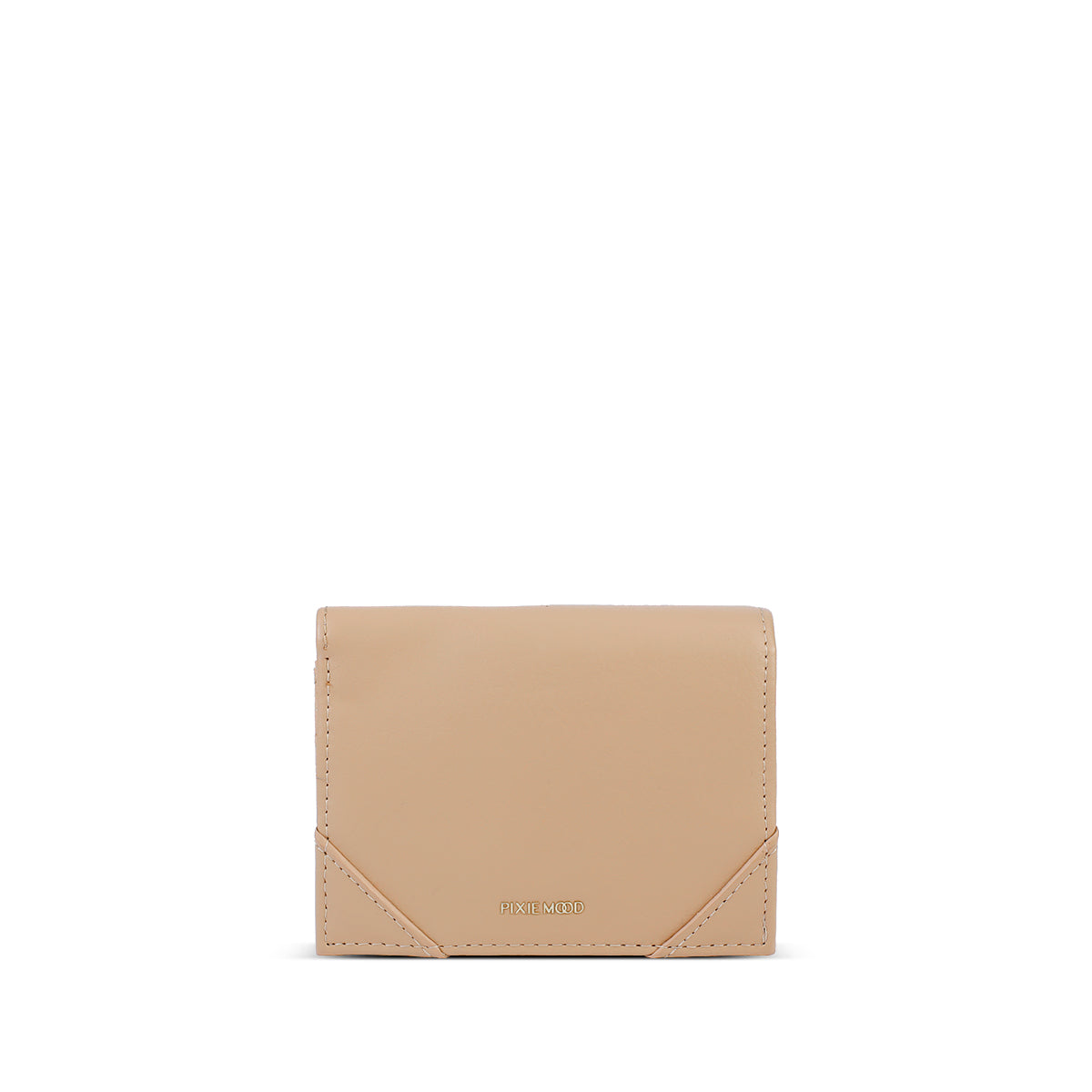 Anna Genuine Leather Wallet in Sand - Slim Bifold Wallet for Women with RFID Protection - Perfect for Everyday Use, Travel, and Gift Giving