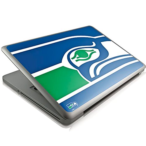 Officially Licensed NFL Seattle Seahawks Retro Logo Laptop Skin Decal for MacBook Pro 13 (2011-2012) - Protective Vinyl Cover for Work, School & Travel