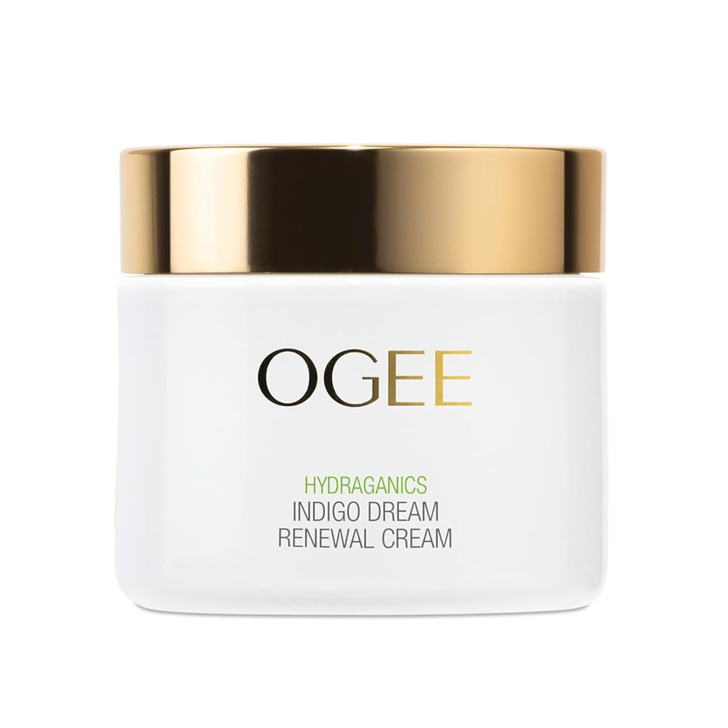 Indigo Dream Renewal Face Moisturizer Cream - Hydrating Botanical Moisturizer with Hyaluronic Acid & Ceramides - Organic, Cruelty-Free, Made in USA - Perfect for Dry Skin & Nighttime Skincare Routine