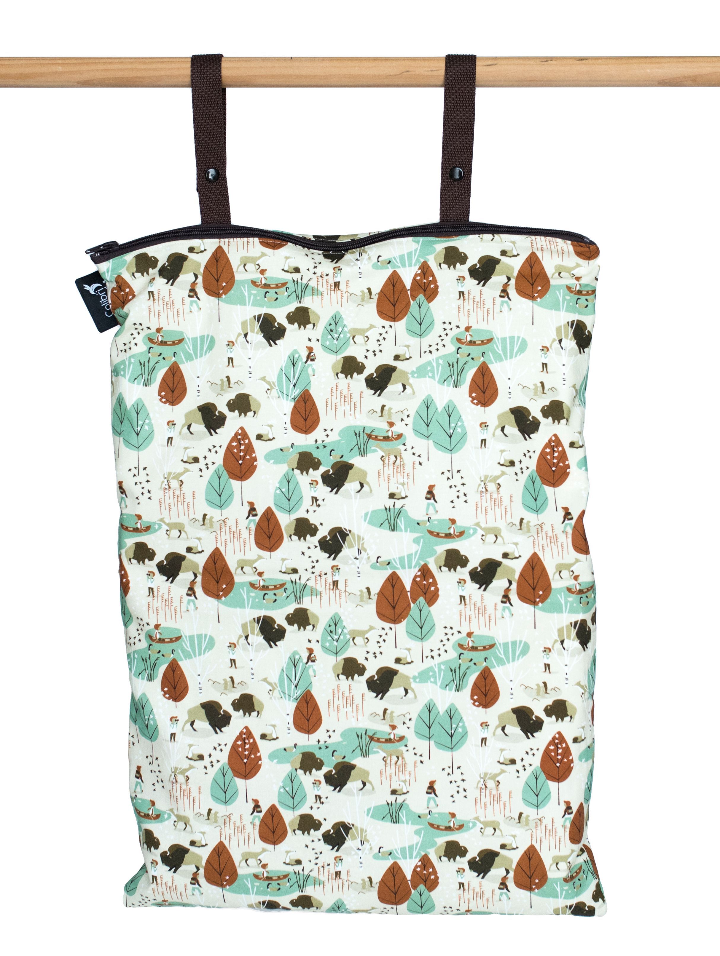 XL Colibri Nature Walk Wet Bag - Waterproof & Reusable Pouch for Swimsuits, Diapers, Gym Clothes | Perfect for Travel, Beach, Pool & Baby Care