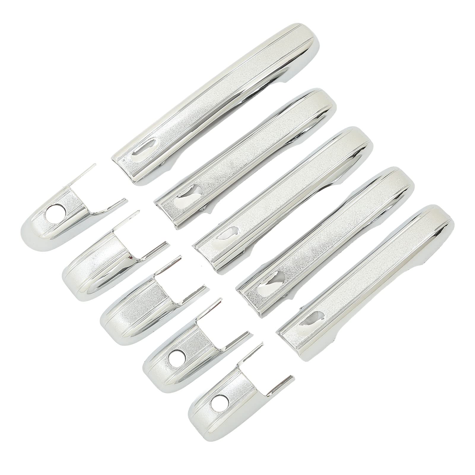 10-Pack Anti-Scratch Exterior Car Door Handle Covers - Durable Protection for Vehicle Styling & Paint Protection | Perfect for Daily Commute, Road Trips & Car Detailing