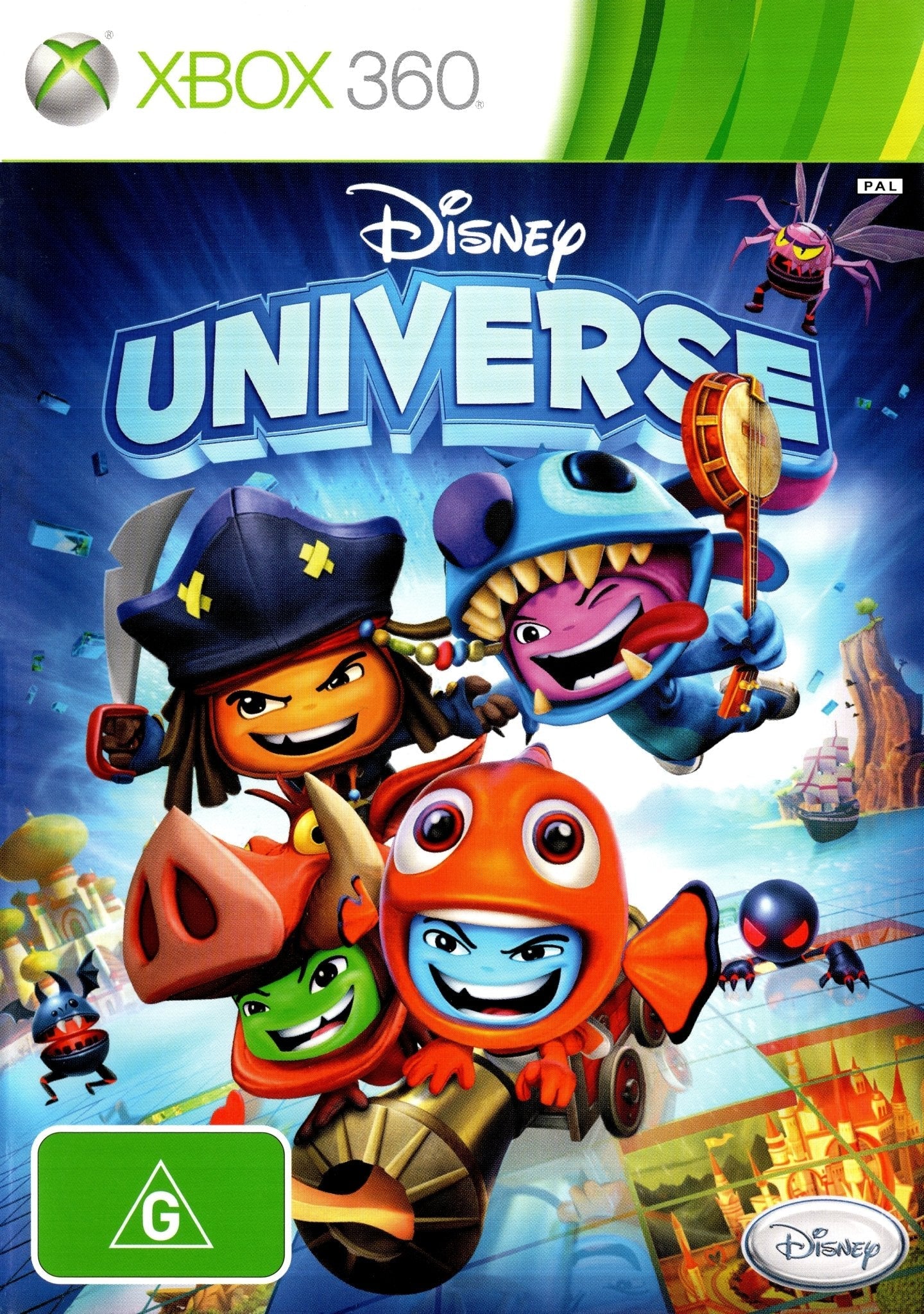 Disney Universe Xbox 360 Game - PAL Version | Family-Friendly Adventure Game for Kids & Adults | Perfect for Party Play & Co-Op Gaming Nights
