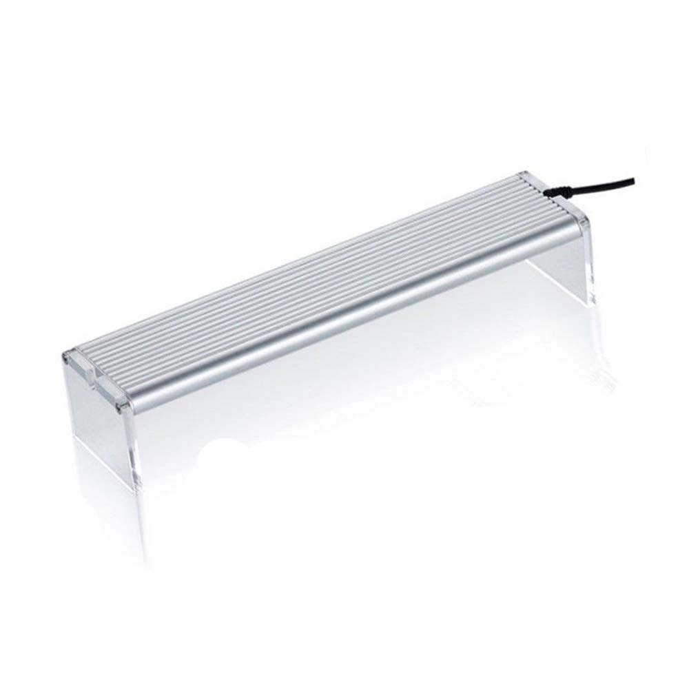 Full Spectrum LED Aquarium Light for Plant Growth - Mini Nano Fish Tank Light with Adjustable Brightness, Energy Saving Aquatic Plants Cultivation Lamp - Perfect for Freshwater/Saltwater Tanks, Aquatic Grass & Coral Reefs