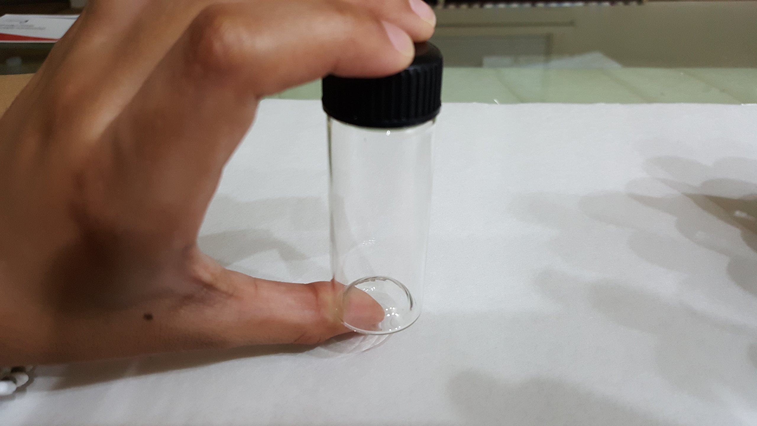 Clear Glass Travel Storage Bottles - 1