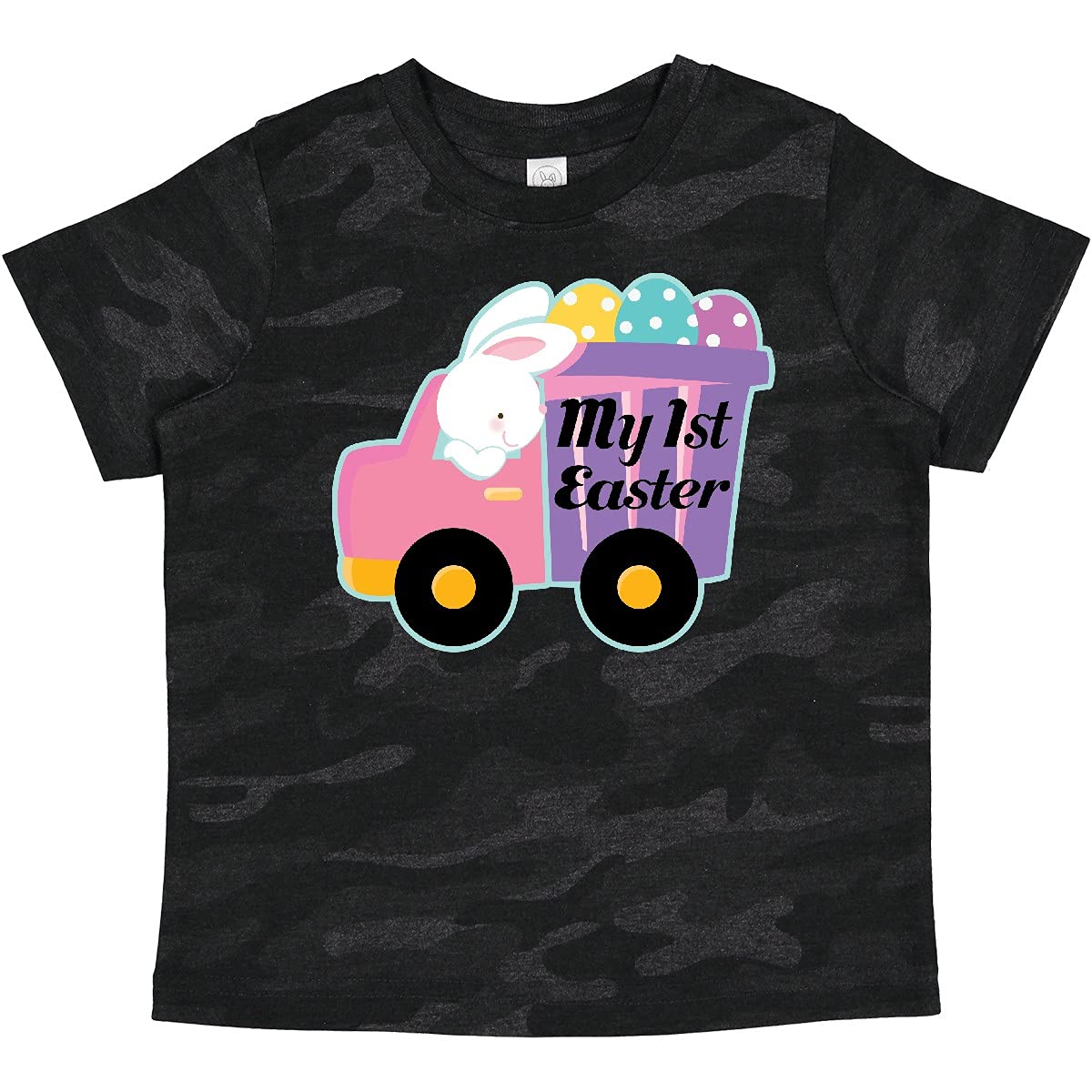 My 1st Easter Bunny Rabbit Egg Truck Baby T-Shirt | Cute Easter Outfit for Infants & Toddlers | Perfect for Easter Egg Hunts & Family Photos