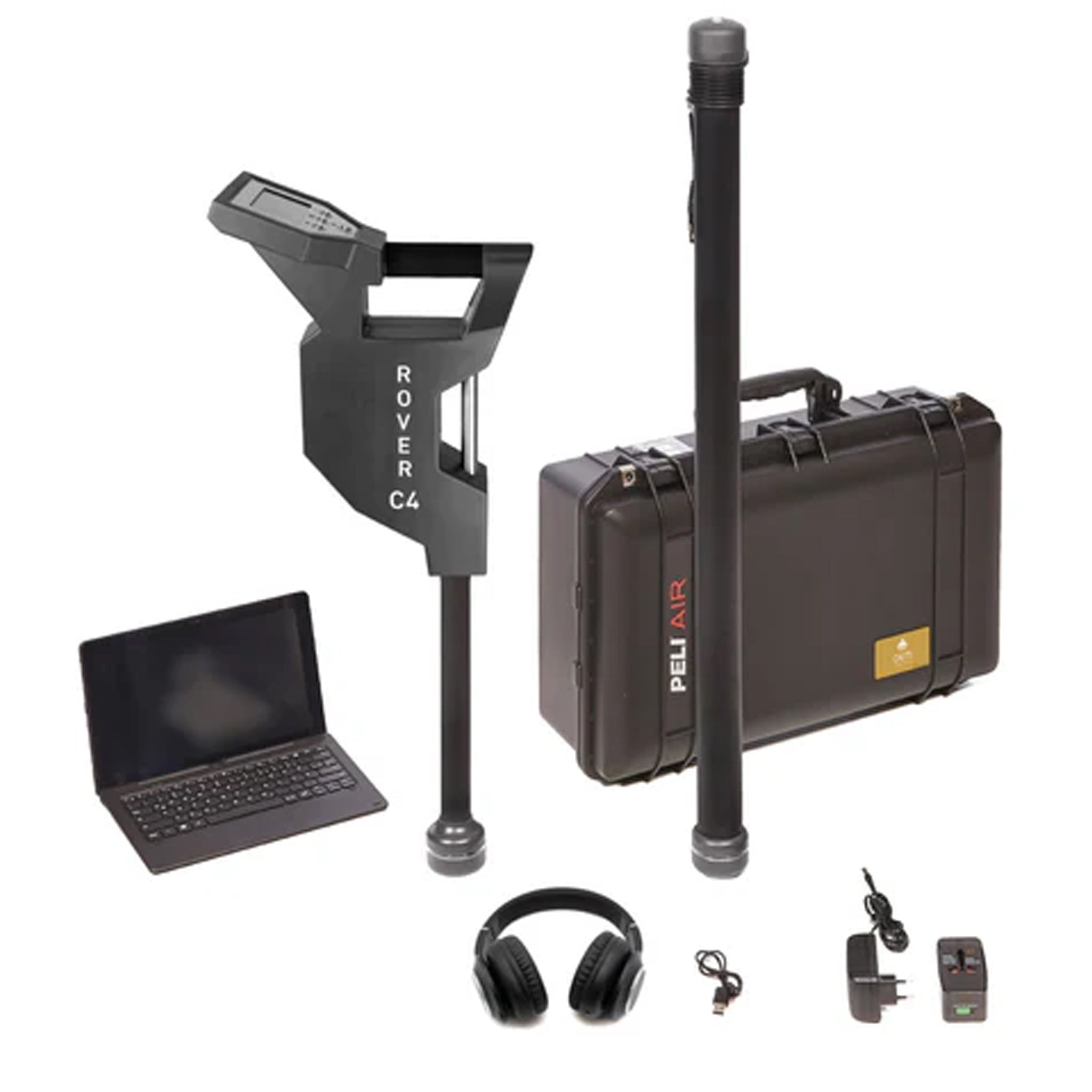 OKM Rover C4 Professional Metal Detector & Ground Scanner - 82 ft Depth for Treasure Hunting, Archaeology & Gold Prospecting
