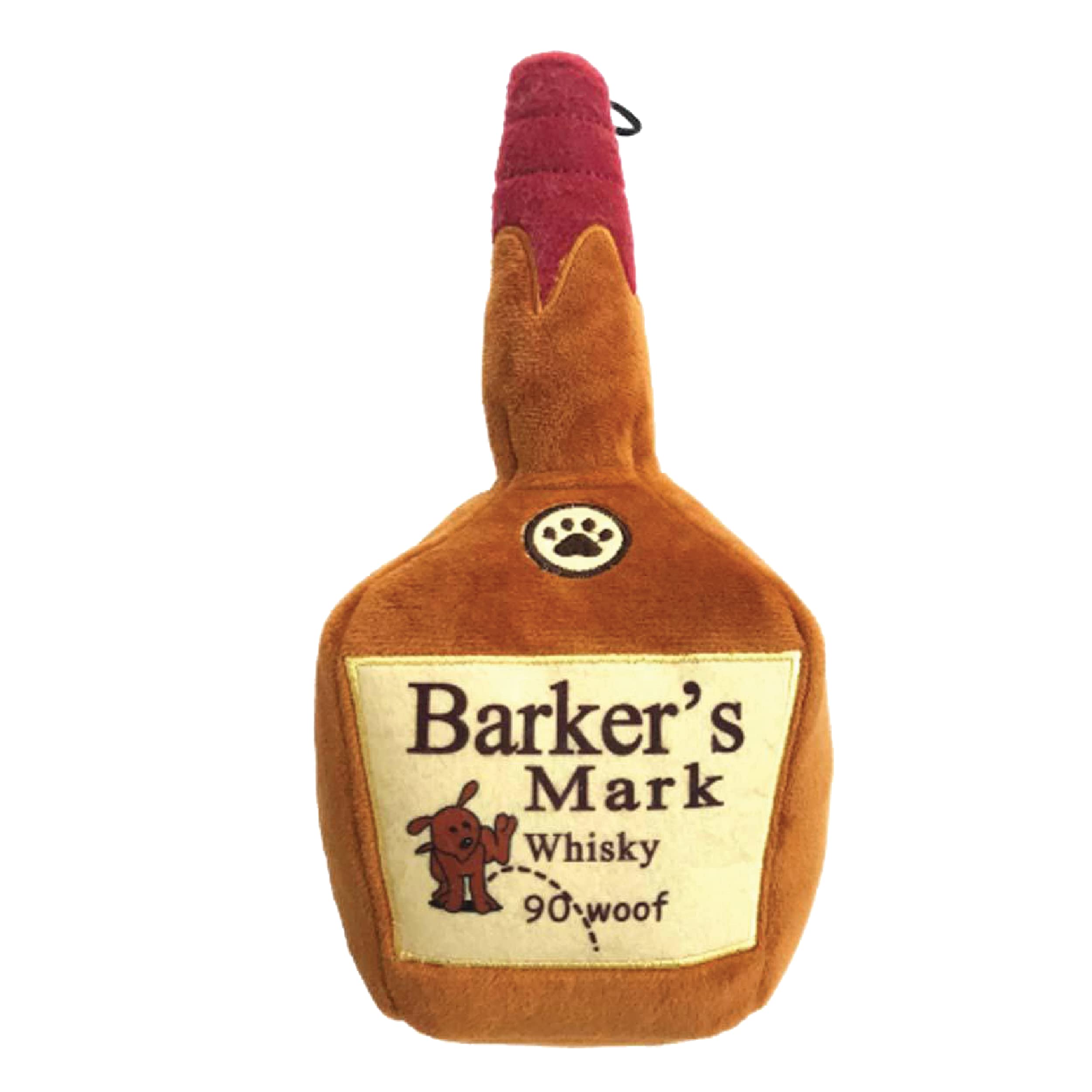 Huxley & Kent Squeaky Dog Toy for Large Dogs - Funny Power Plush Chew Toy with Squeaker | Durable & Safe Puppy Gift for Playtime, Training & Cuddling | Perfect for Yappy Hour, Fetch Games & Teething Puppies