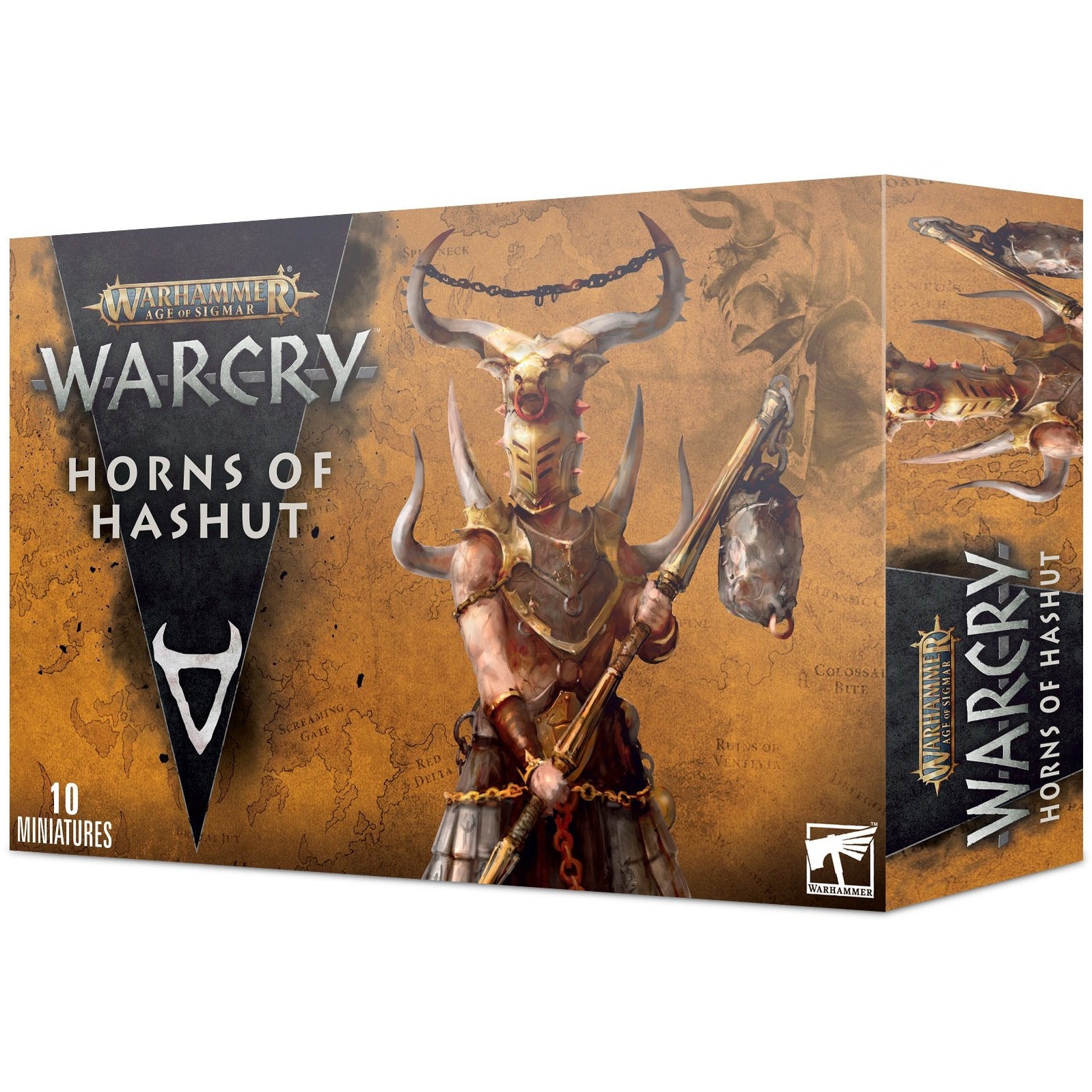 Age of Sigmar: Warcry - Horns of Hashut Warband Set | Tabletop Miniatures Game for Warhammer Fantasy Battles | Perfect for Competitive Play & Collectors