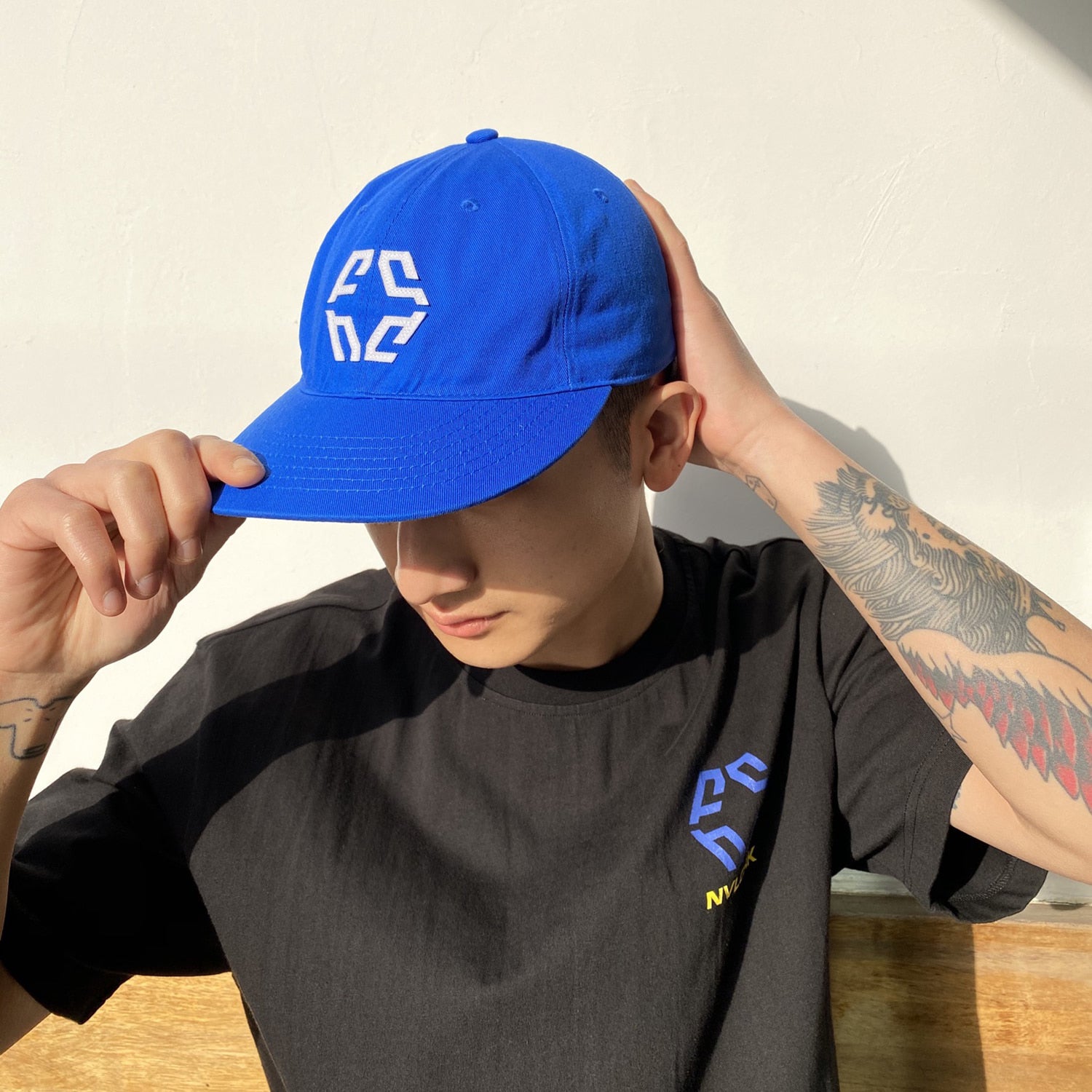 Nivelcrack Logo 6-Panel Baseball Cap - Blue Adjustable Dad Hat for Men & Women | Perfect for Outdoor Sports, Casual Wear & Sun Protection