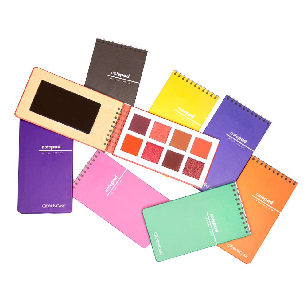 Mini Notepad Palette - Portable & Cute Notebook for Journaling, Sketching & Note Taking - Perfect for Travel, School & Office Use