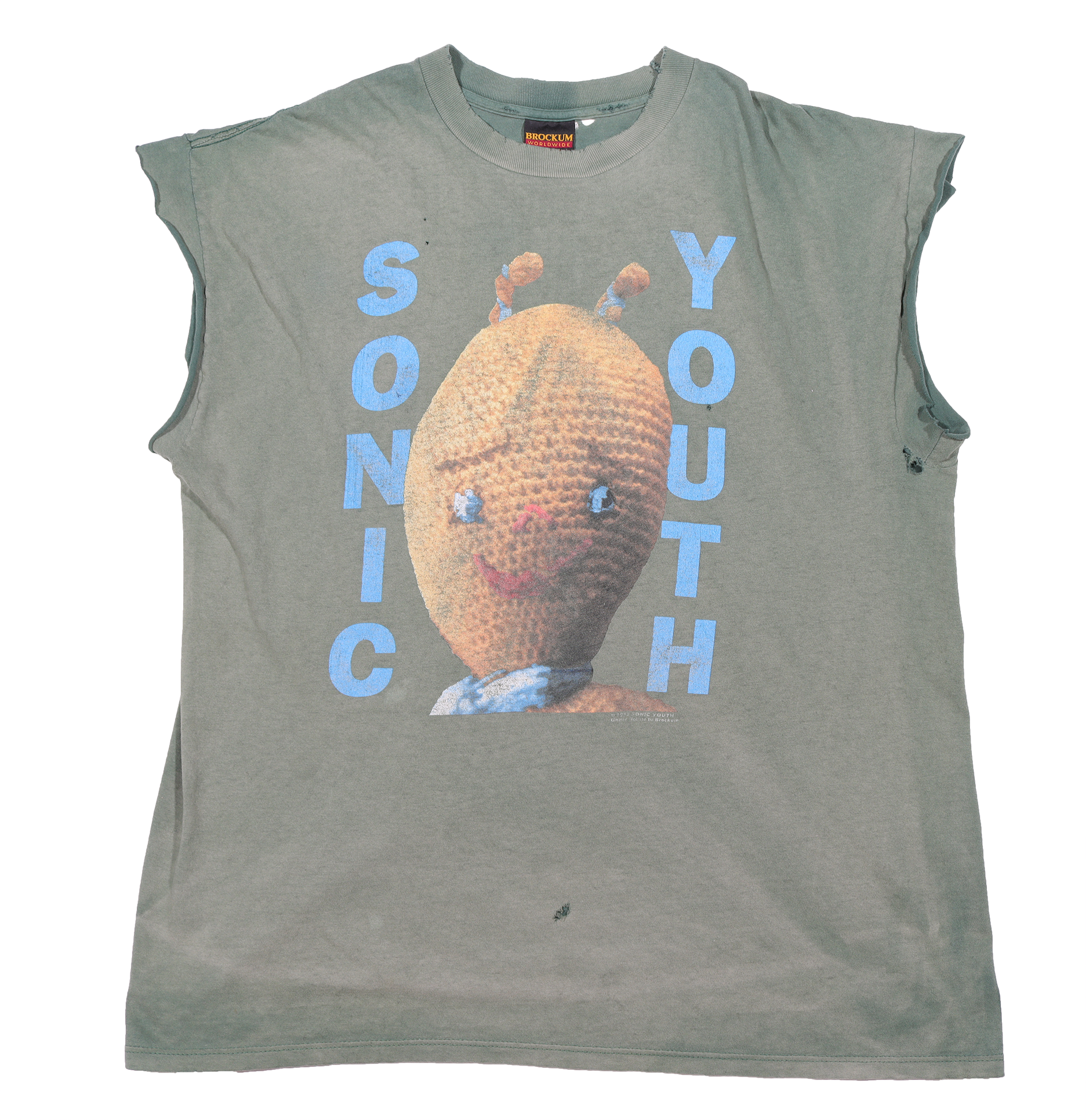 Vintage 1992 Dirty Mike Kelley Sonic Youth Band T-Shirt - Retro Music Tee for Concerts, Festivals & Casual Wear