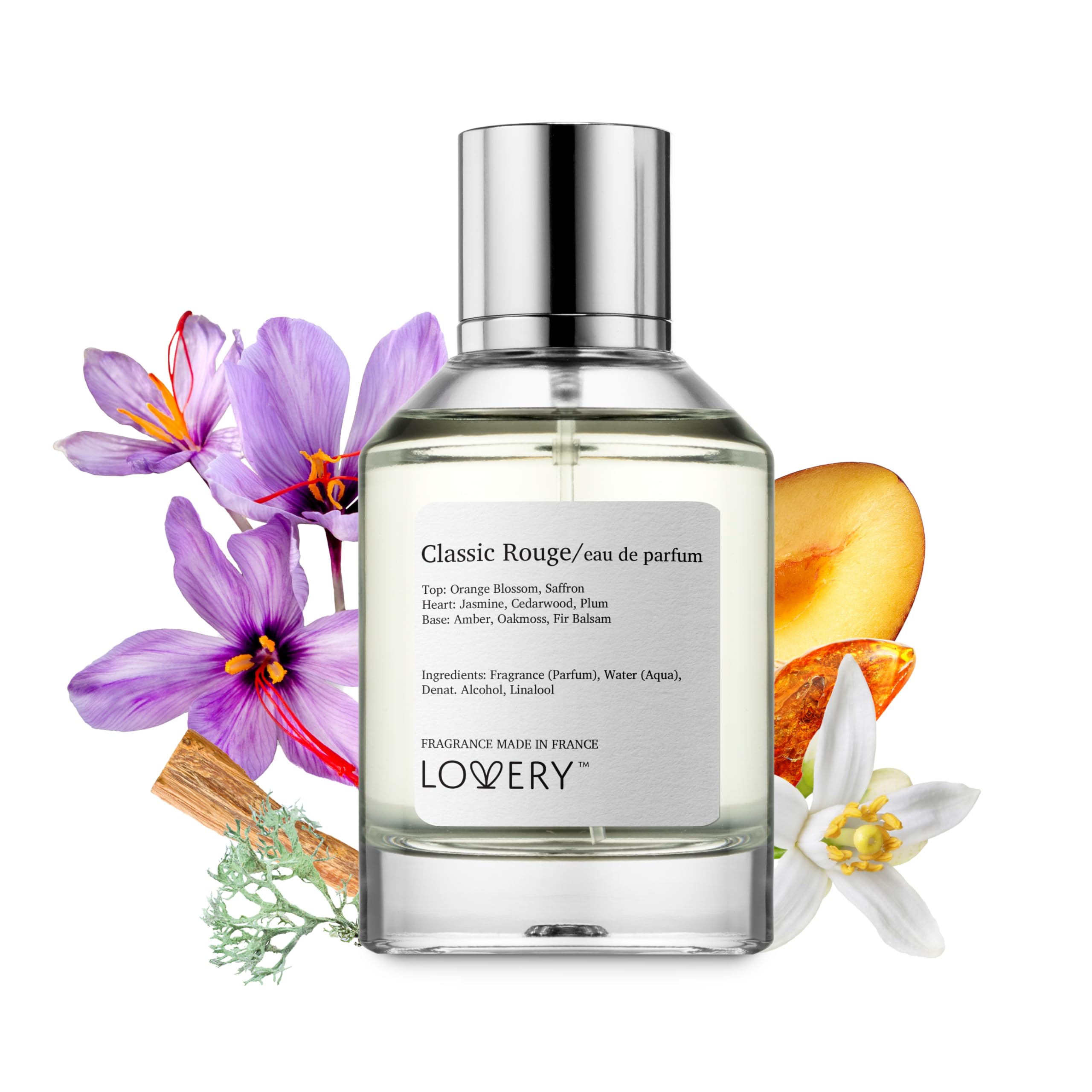 Baccarat Rouge 540 Inspired Perfume for Women & Men - Long Lasting Eau de Parfum Spray | 100ml Clean Fragrance | French-Made Luxury Scent for Birthdays, Mother's Day & Special Occasions | Perfect for Date Nights, Office Wear & Evening Events