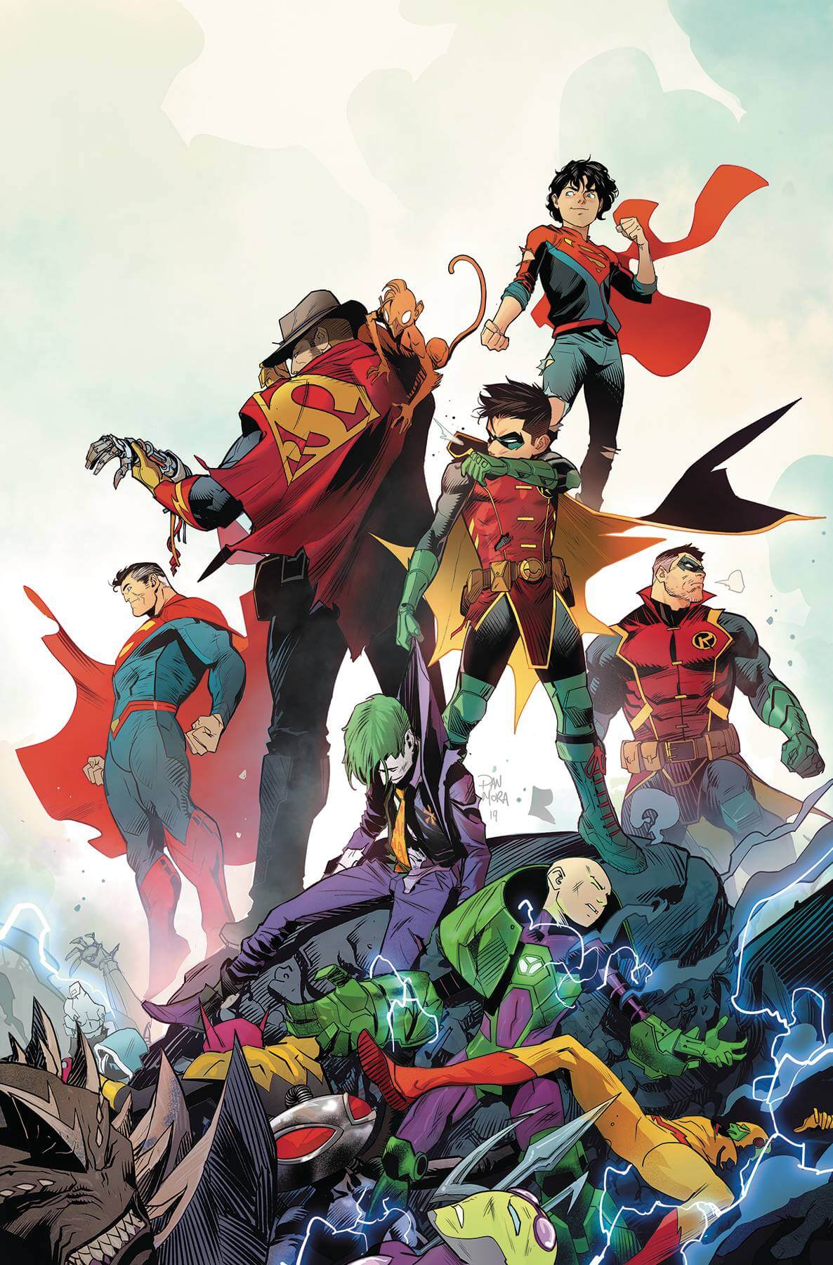 Super Sons #12 (of 12) Comic Book by Dan Mora | DC Comics July 2019 Release | Perfect for Superhero Fans & Comic Collectors | Great Gift for Teen Readers & DC Universe Enthusiasts