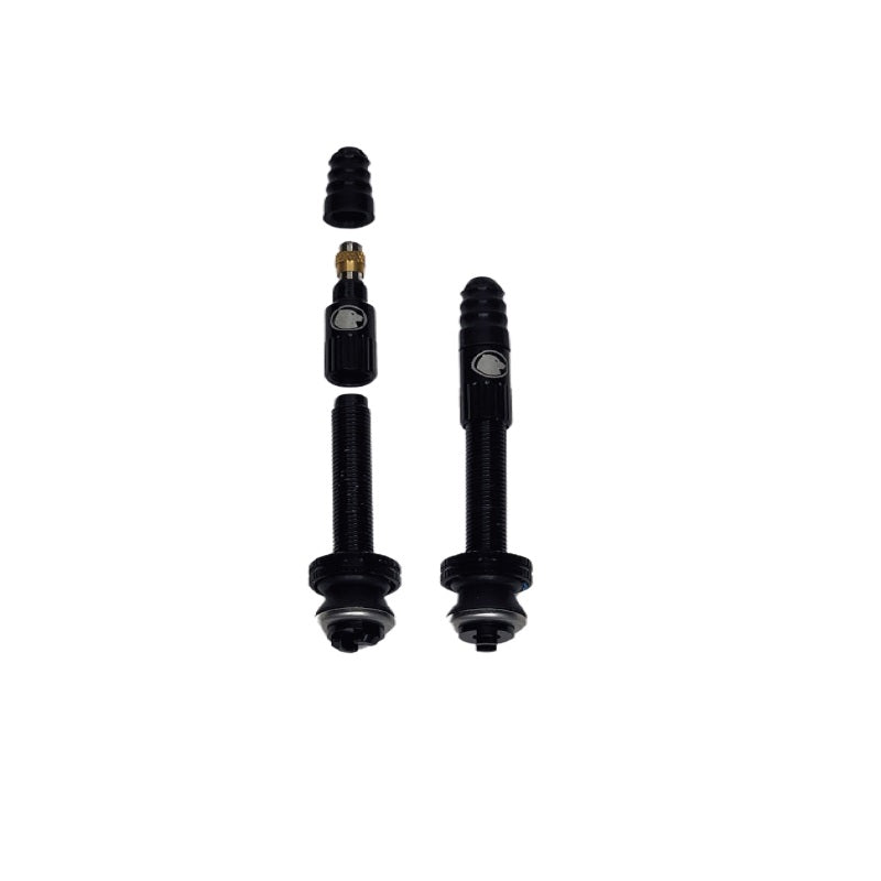 Joe's High Flow Tubeless Valves for Bicycle & Motorcycle Wheels - Presta Valve Stem for Faster Airflow - Perfect for MTB, Road Bikes & Dirt Bikes