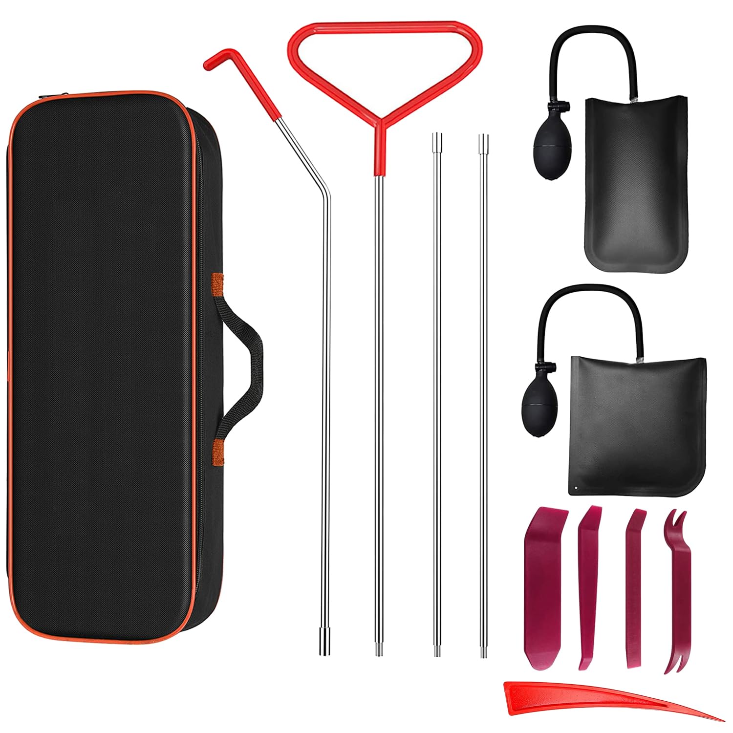 Professional Car Repair Tool Kit with 120-Piece Set & Durable Carrying Bag - Essential for Auto Maintenance, DIY Fixes & Emergency Roadside Repairs