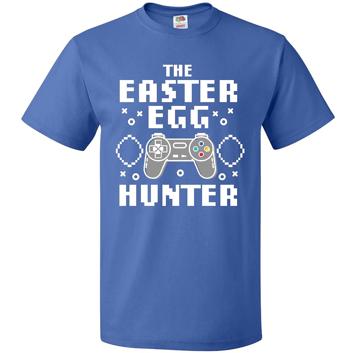 Inktastic Happy Easter The Easter Egg Hunter Gamer T-Shirt - Fun Easter Egg Hunting Shirt for Gamers & Easter Lovers - Perfect for Easter Parties, Gaming Events & Holiday Gifts