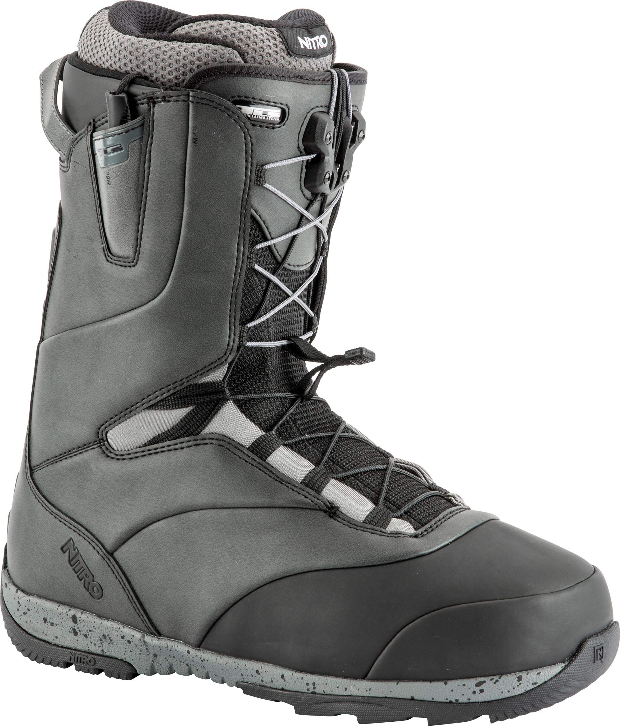 Nitro Men's Venture TLS Snowboard Boots - Lightweight & Comfortable for All-Mountain Riding - Perfect for Freestyle, Park, and Backcountry Snowboarding