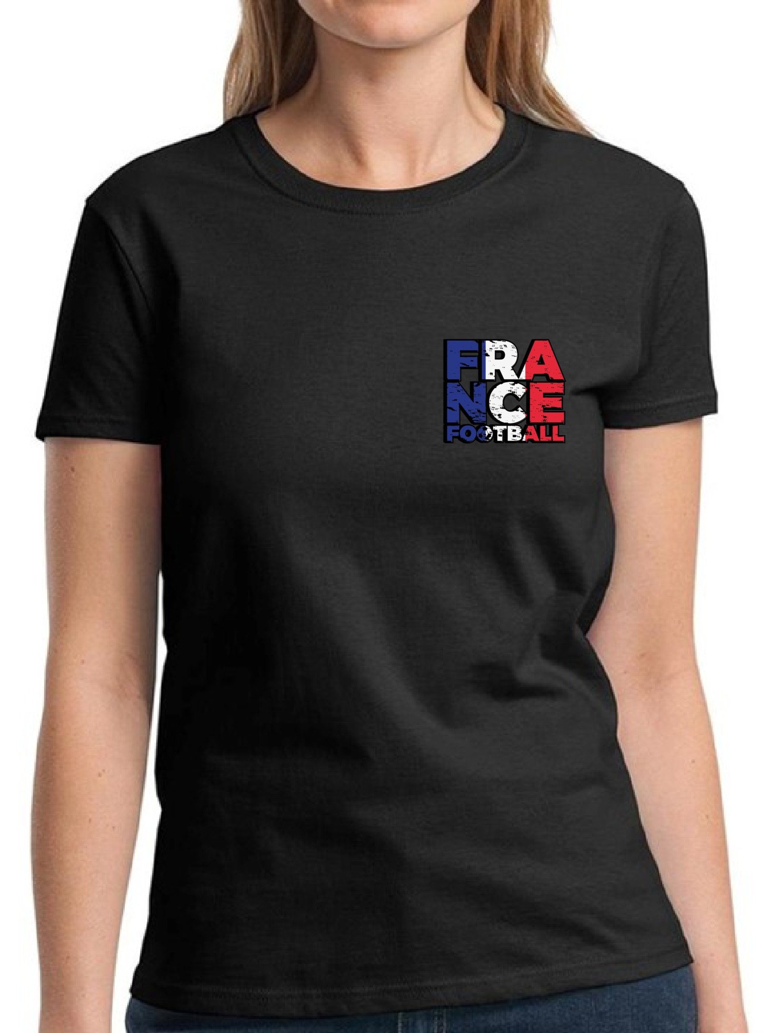 France Football Jersey for Women - Official Vizor French Soccer Shirt, Breathable Team T-Shirt | Perfect Gift for Soccer Fans & Game Day Outfits