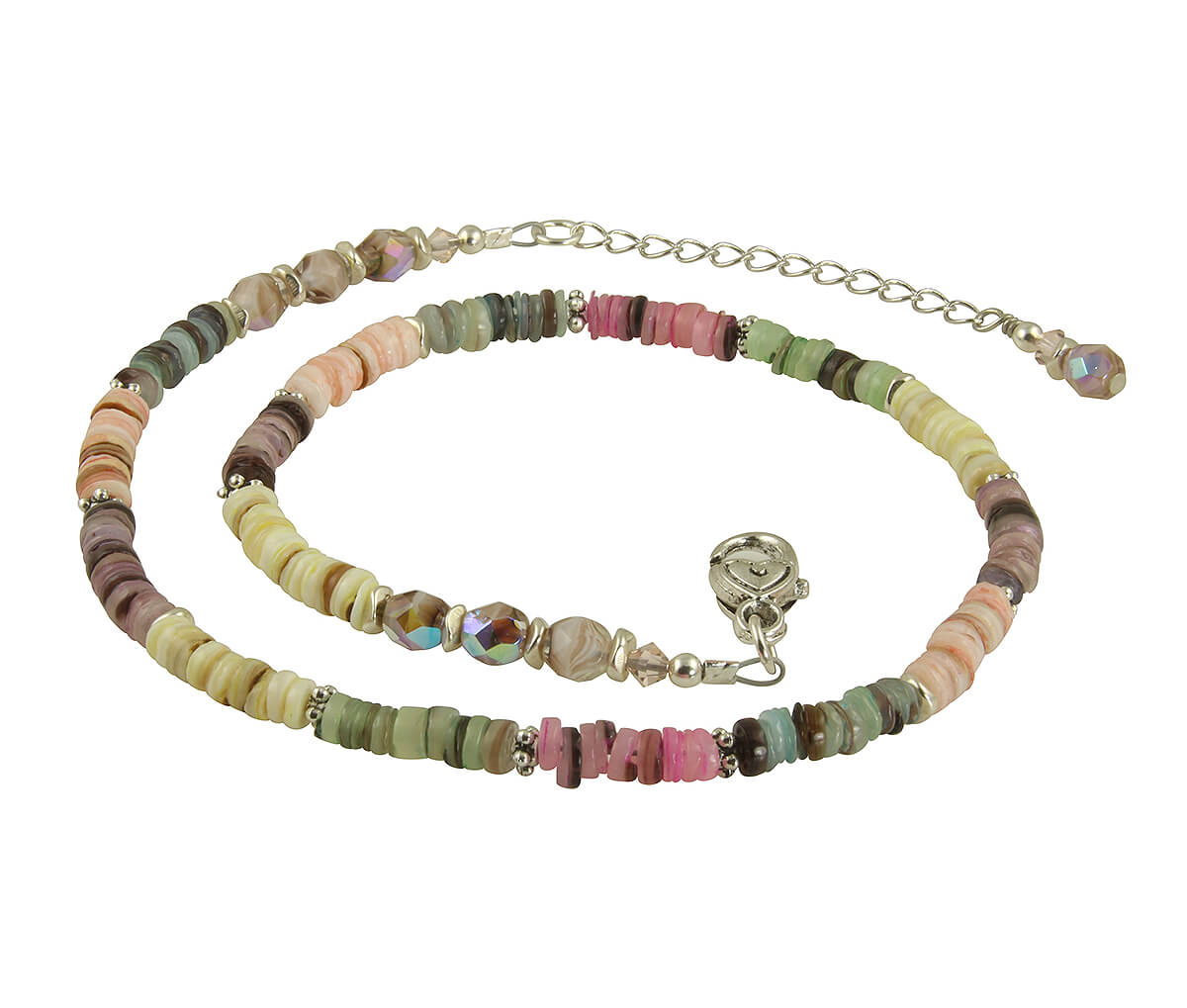 Sunrise Shell Beaded Choker Necklace - Bohemian Beach Jewelry for Women, Handmade Seashell Necklace - Perfect for Summer Festivals, Beach Vacations & Boho Fashion