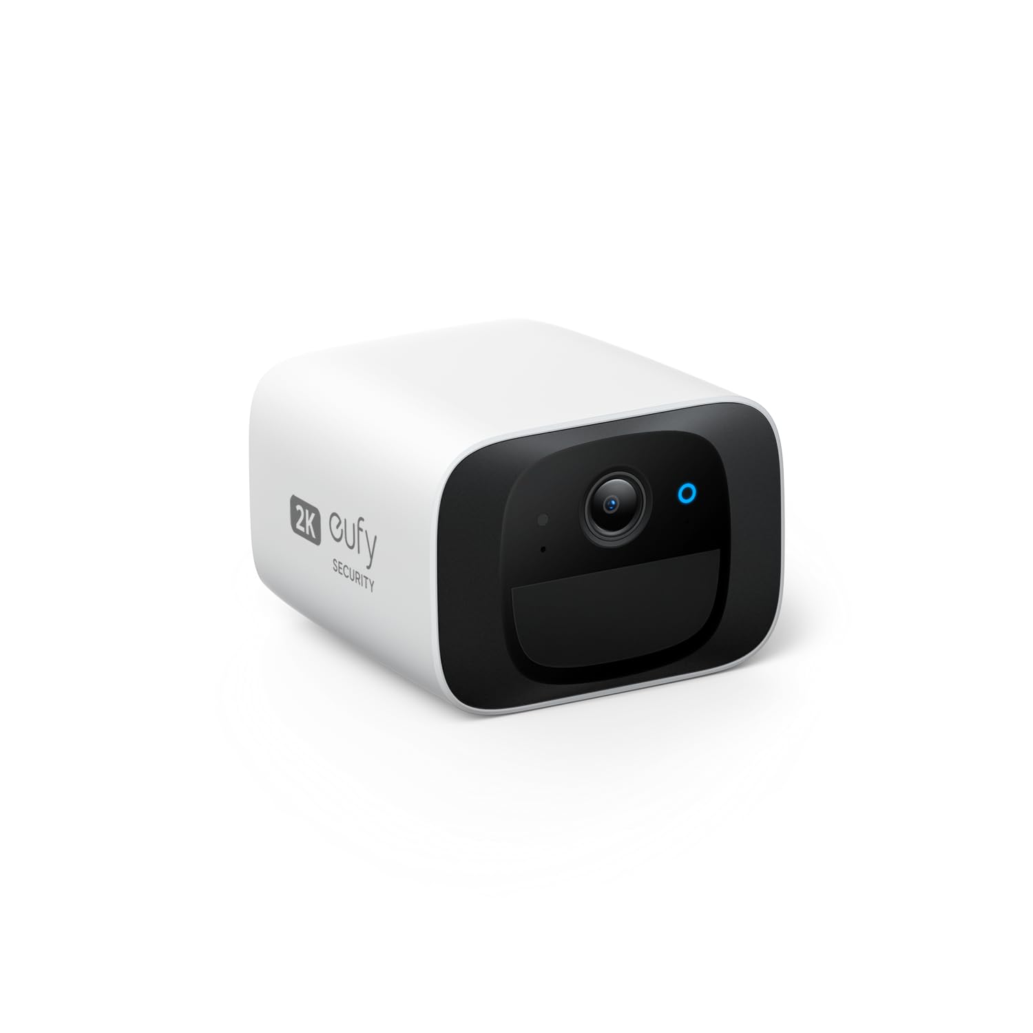 eufy Security SoloCam C210 Wireless Outdoor Security Camera - 2K HD Resolution, No Monthly Fees, 2.4GHz Wi-Fi, HomeBase 3 Compatible (Renewed) - Ideal for Home Surveillance, Backyard Monitoring & Weatherproof Outdoor Protection