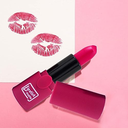 Kiss Beauty LTS Matte Lipstick - Long Lasting, Waterproof, Smudge Proof, Highly Pigmented Lip Color for Women & Girls (Shade 02 Baby Pink) - Perfect for Daily Wear, Parties, and Special Occasions