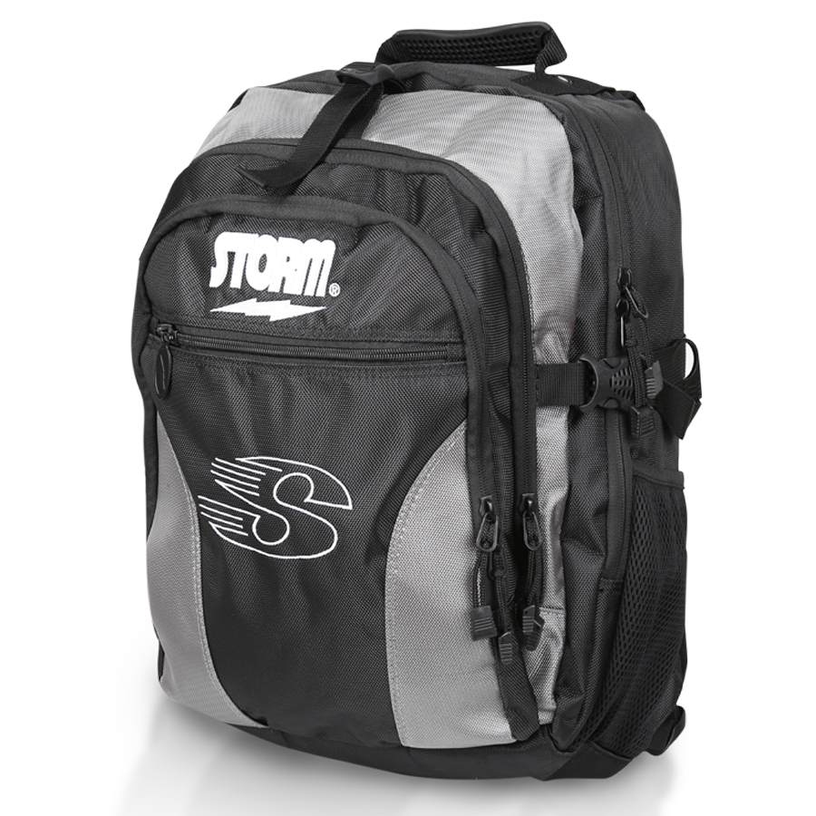 Storm Deluxe Backpack - Waterproof Travel Backpack for Men & Women, 30L Black Hiking Backpack with USB Charging Port - Perfect for Camping, Hiking, Work & School