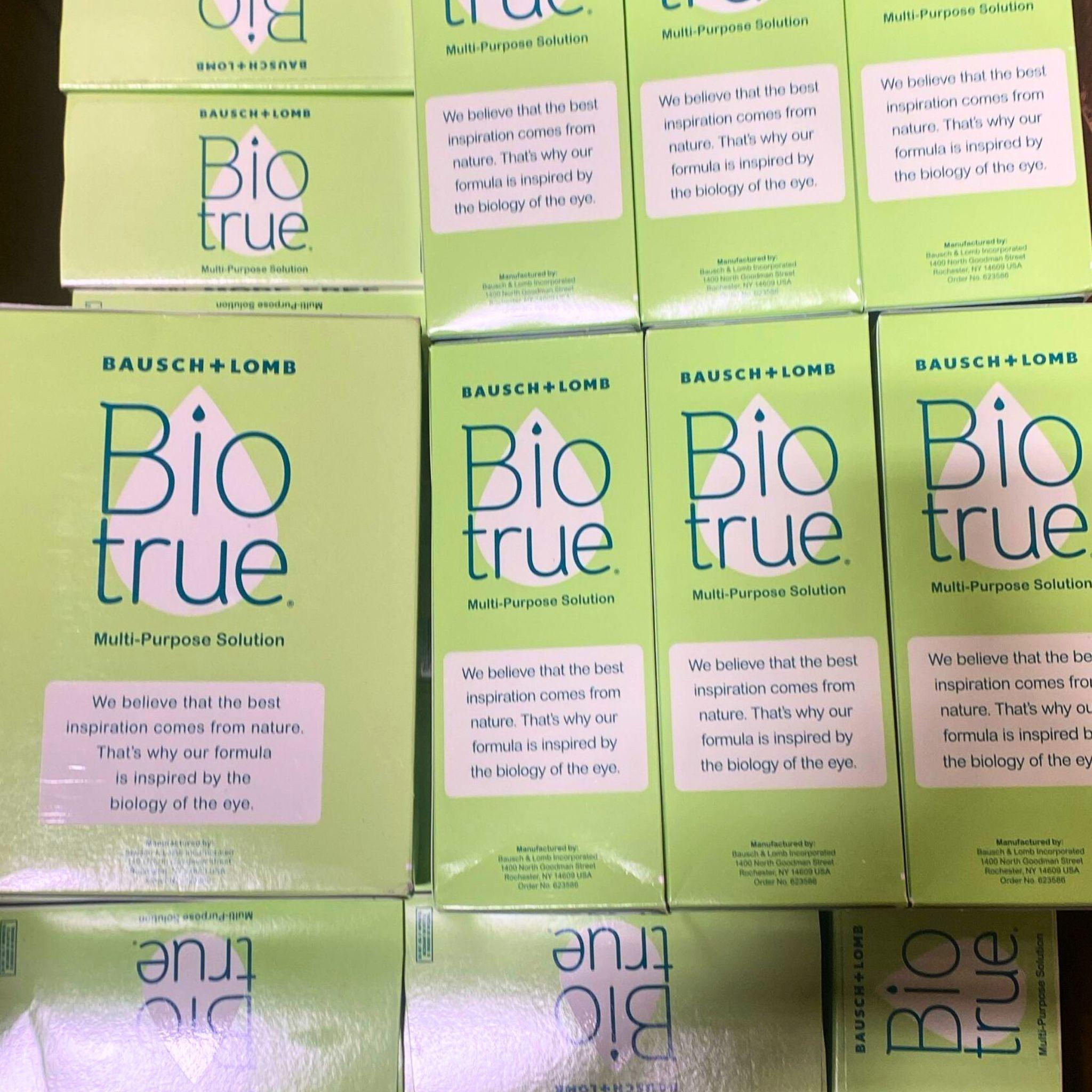 BioTrue Contact Lens Solution Multipack - 24 Pieces (2 Packs + Singles) for Daily Comfort & Eye Care | Perfect for Travel, Home & Office Use