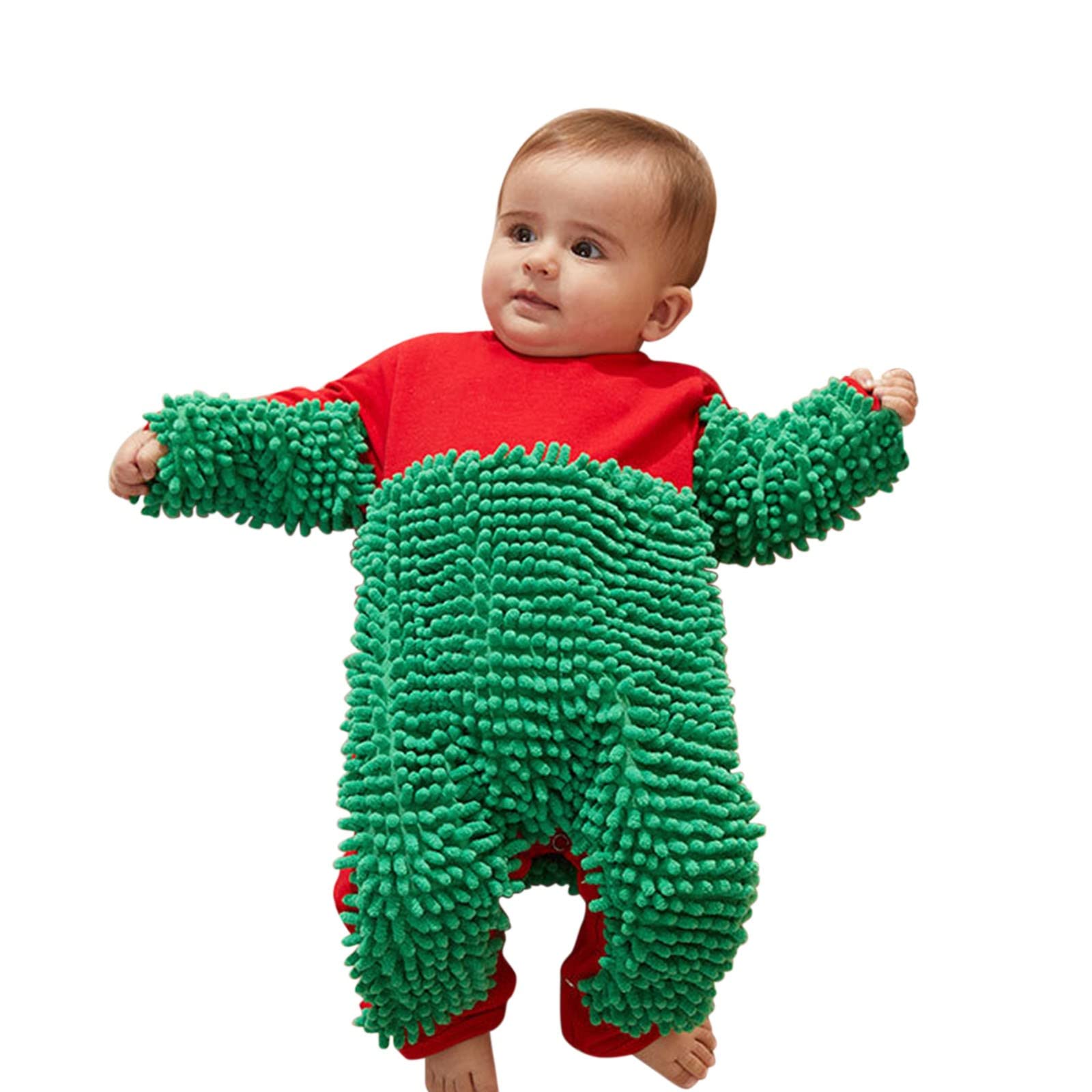 Baby Mop Floor Cleaning Onesie - Toddler & Infant Short Sleeve Romper for Girls | Fun Cleaning Helper & Playtime Outfit