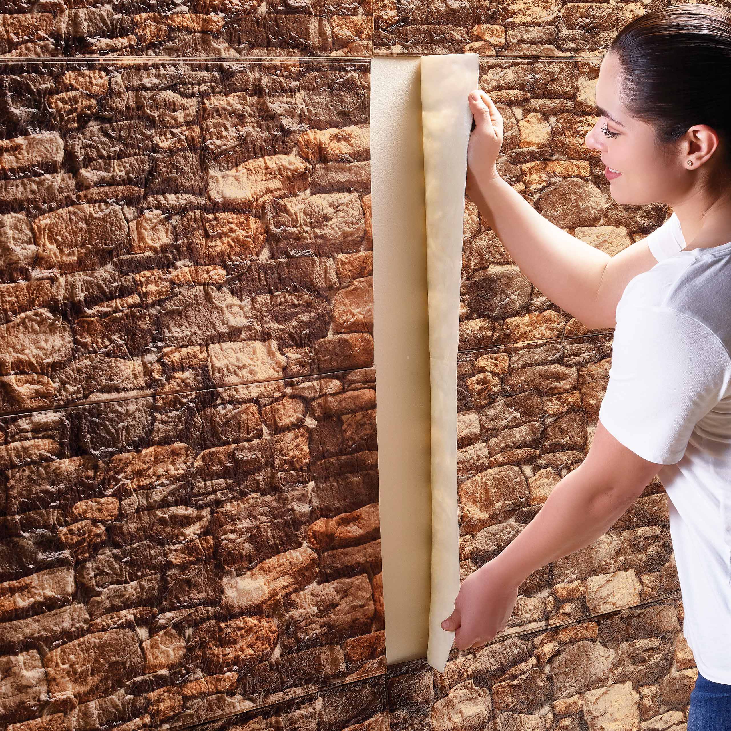 Natural Stone Flagstone Paneling Sheet for Exterior Wall Cladding & Landscaping - Durable & Weather-Resistant for Patios, Walkways & Garden Decor
