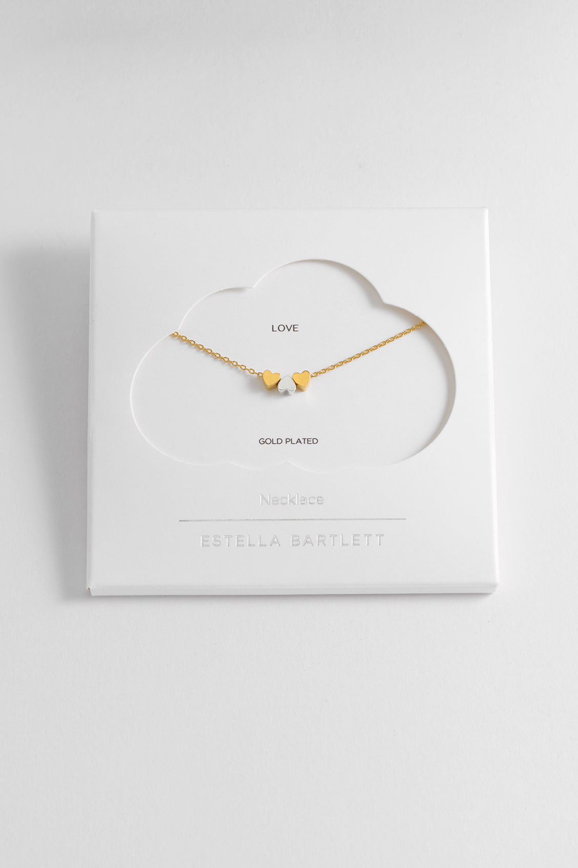 Trio Heart Necklace - Elegant 3 Heart Pendant for Women, Sterling Silver or Gold Plated, Perfect for Valentine's Day, Anniversary & Romantic Gifts | Jewelry for Her