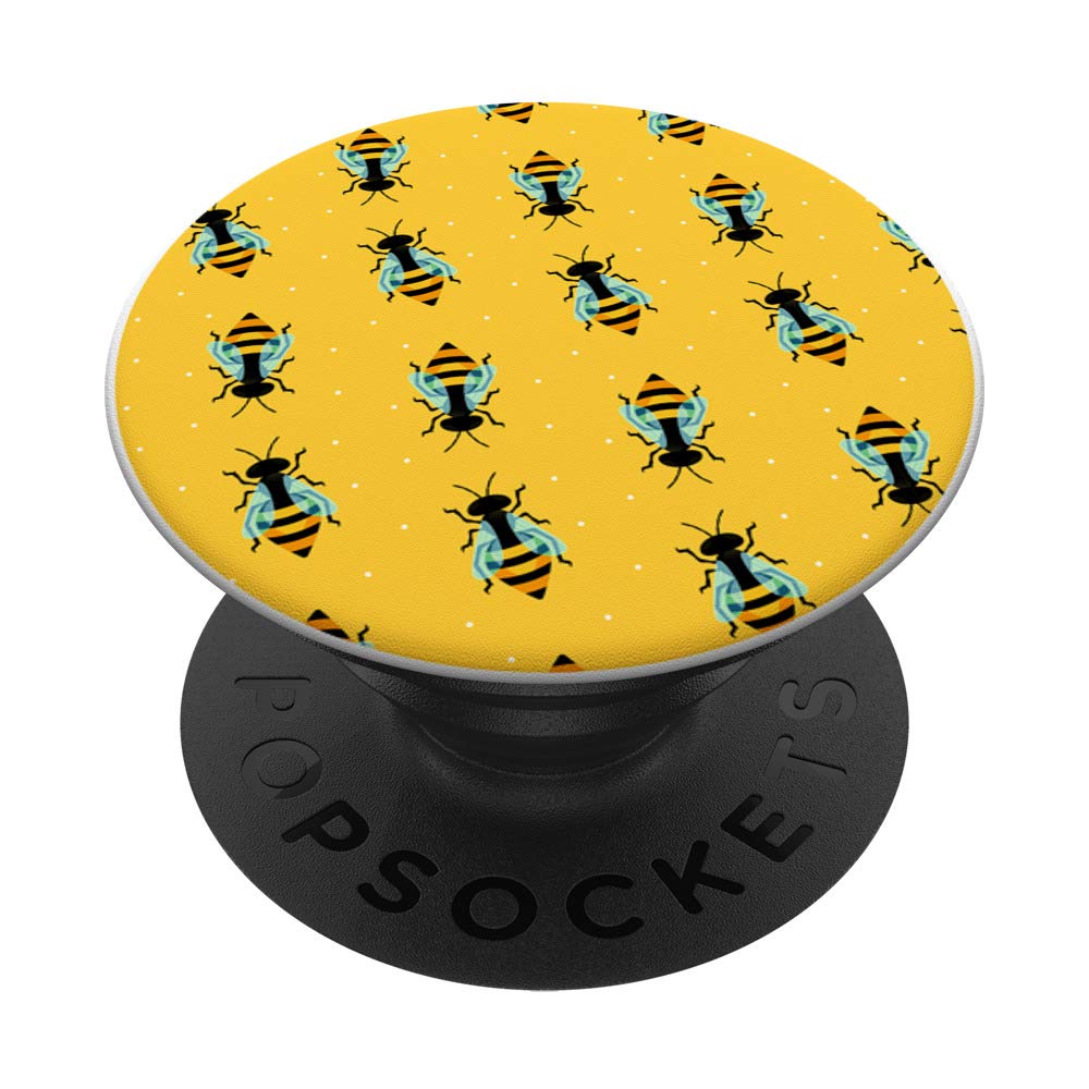 Premium Honeycomb Honey Collector - Beekeeper Bee Hive Tool & Unique Gift for Bee Lovers | Swappable PopGrip for Phones & Tablets | Perfect for Beekeeping, Farm Gifts & Phone Accessories