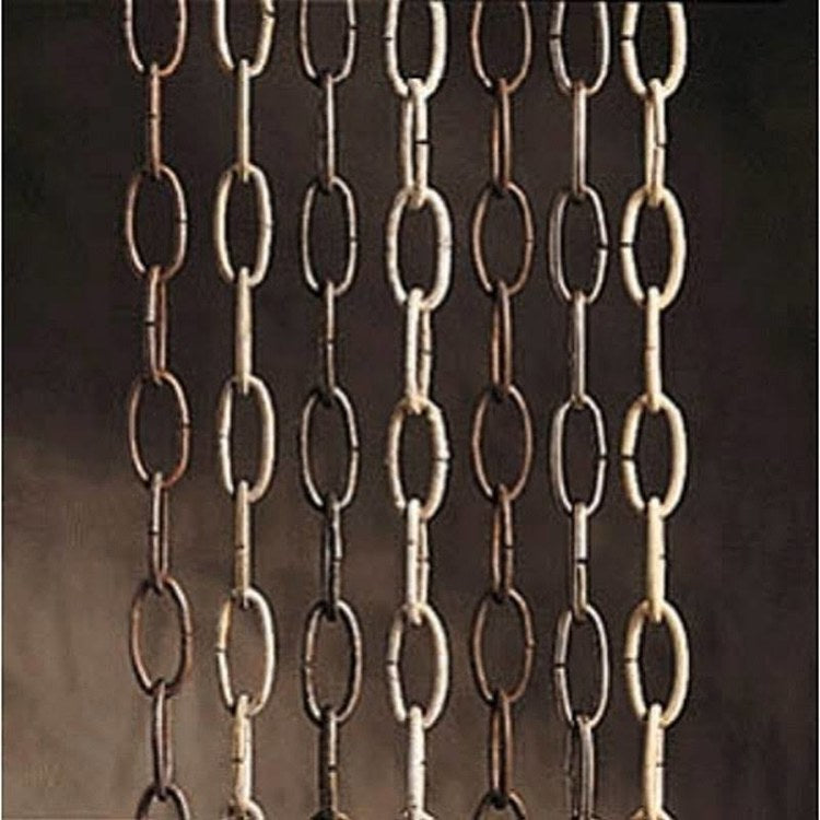 36 Standard Gauge Steel Chain - Heavy Duty Industrial Grade for Towing, Fencing & Construction | Rust-Resistant & Durable Metal Link Chain for Outdoor Use