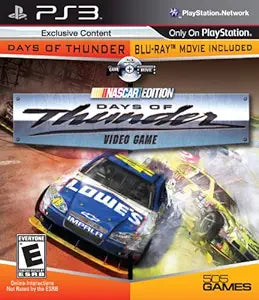 NASCAR Days of Thunder Game and Movie Bundle for PlayStation 3 - Racing Simulation & Action Film Experience for Gaming Enthusiasts