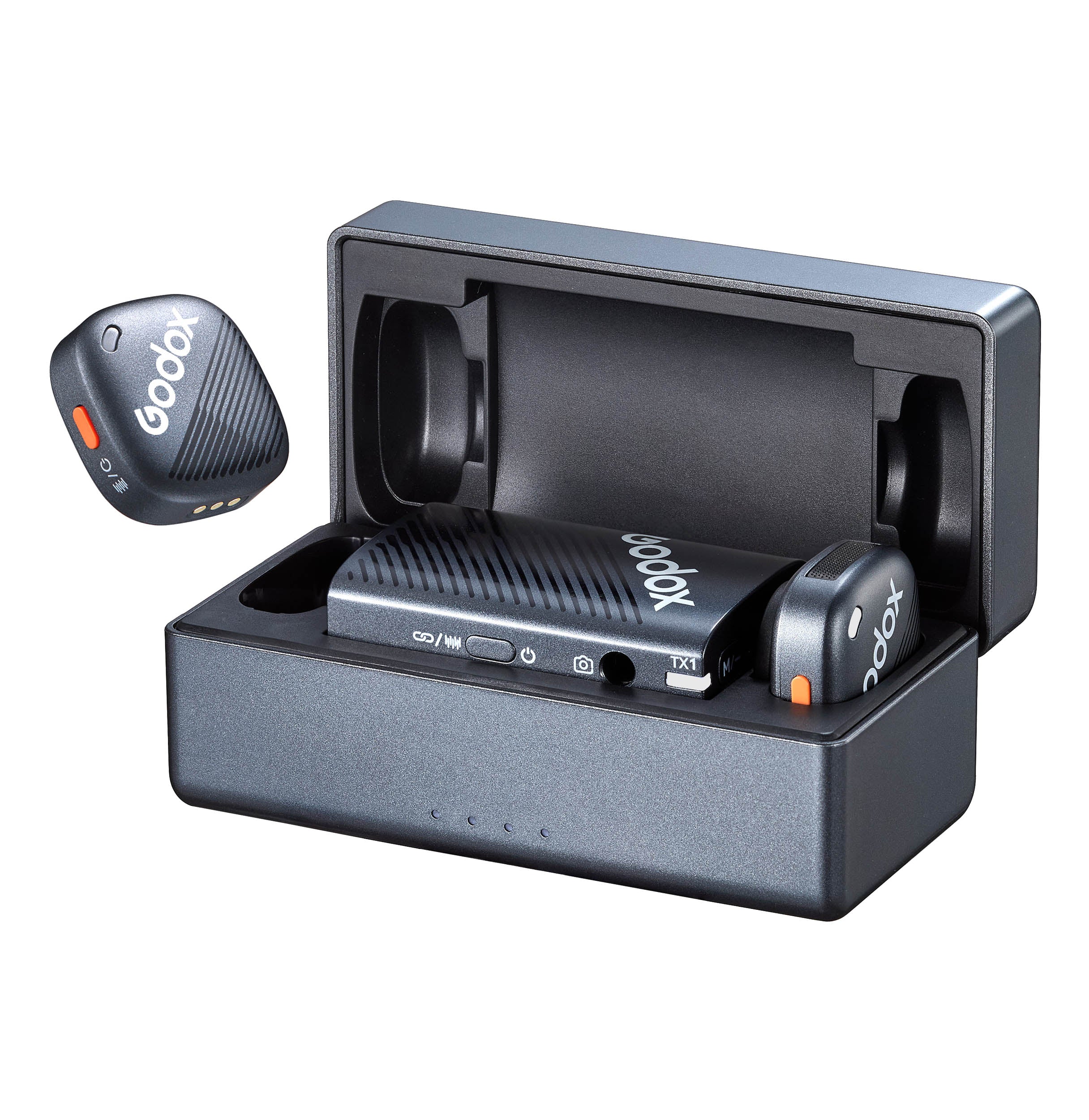 CUBE C Twin 2.4GHz Wireless Microphone System Kit - Professional Dual Channel Wireless Mic for Karaoke, Live Streaming, Church, and Public Speaking - Includes 2 Handheld Microphones & USB Receiver
