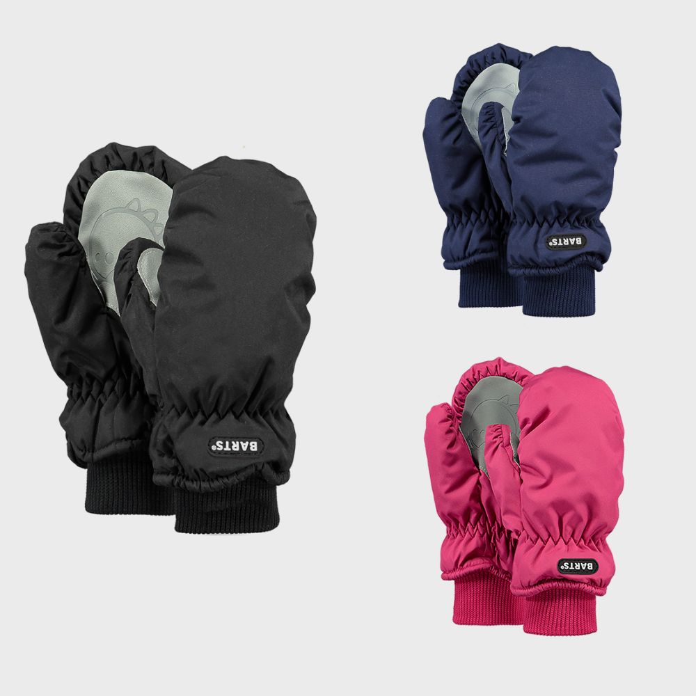 Barts Kids Ski Mittens - Waterproof Nylon Gloves for Boys & Girls - Warm Winter Snow Sports Accessories for Skiing, Snowboarding & Outdoor Play