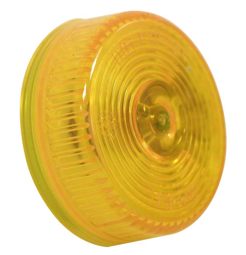 PM 146A Amber 2 Clearance & Side Marker Lights - Heavy Duty Truck & Trailer Safety Lights for Night Visibility & Road Compliance