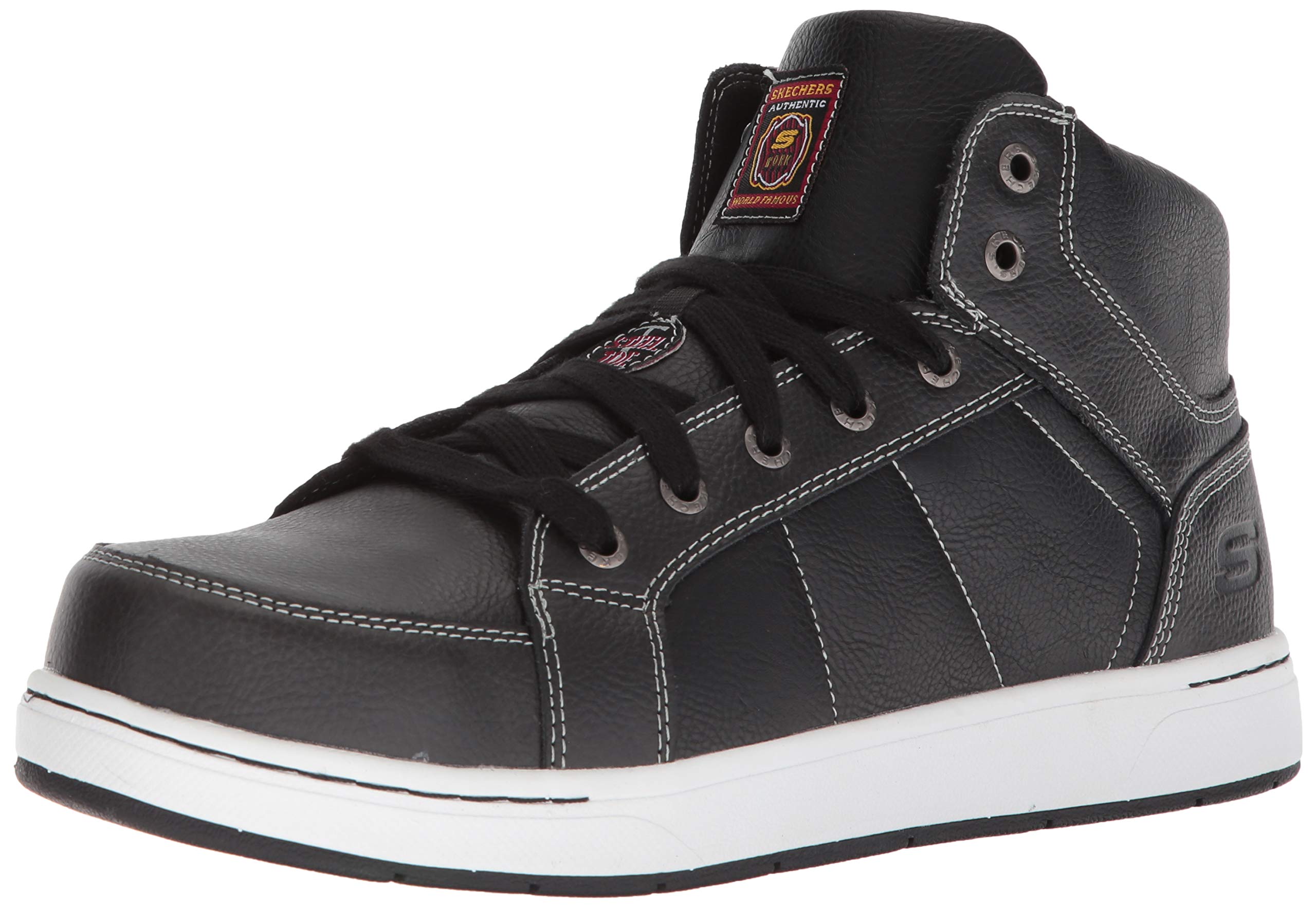 Skechers Work Sneakers for Men - Comfortable Oxford Shoes for Work & Walking