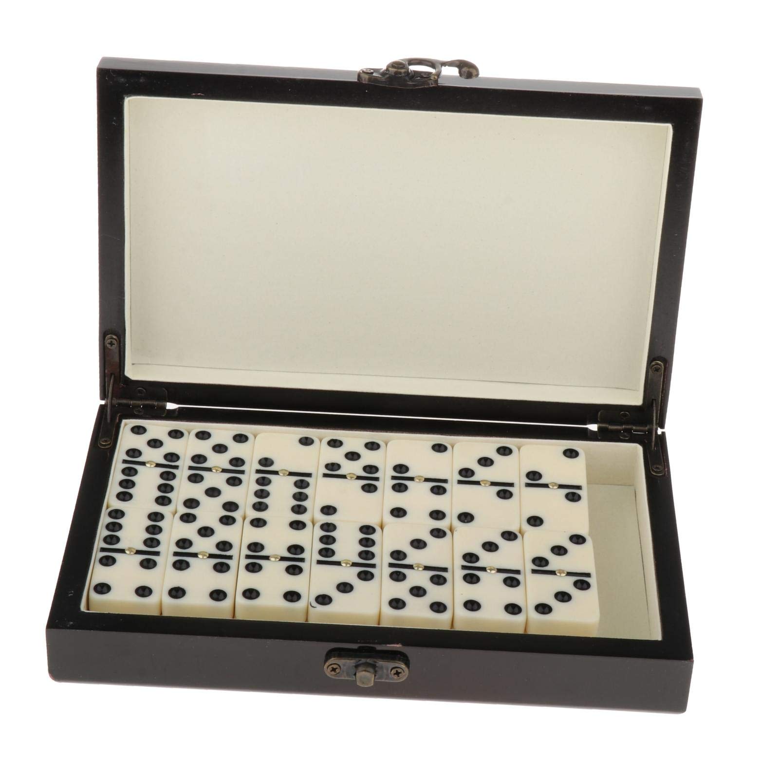 Simhoa Dominoes Set with Carry Case for Kids & Adults - Perfect for Family Game Nights, Classroom Activities, and Party Entertainment