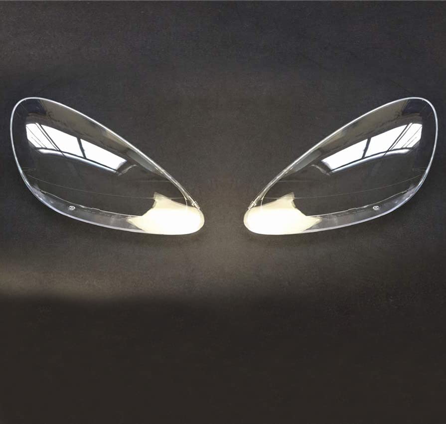 Porsche Cayenne Headlight Cover 2011-2014 - Clear Lens Replacement for Driving Safety