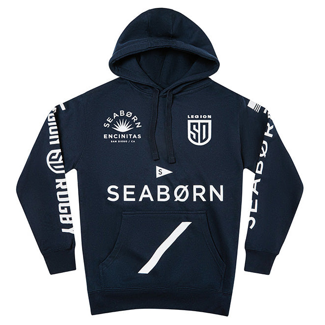 SD Legion x Seaborn Hoodie - Premium Unisex Pullover Sweatshirt for Men & Women | Cozy Fleece Lined Streetwear | Perfect for Casual Outfits, Gym, and Outdoor Activities