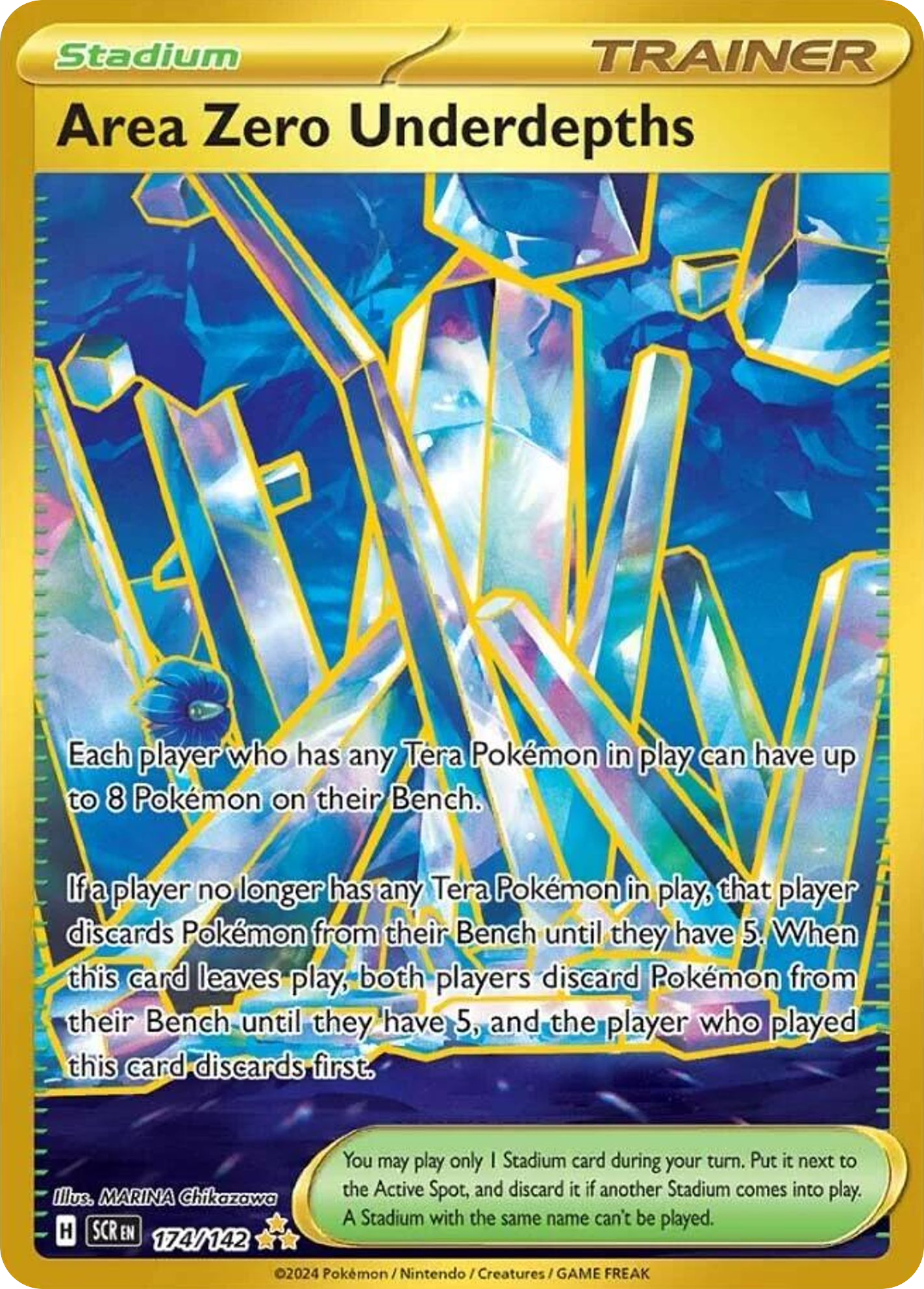 Area Zero Underdepths 174/142 - Premium Collectible Trading Cards for Competitive Play & Casual Gaming | Perfect for Tournaments, Deck Building & Gifts
