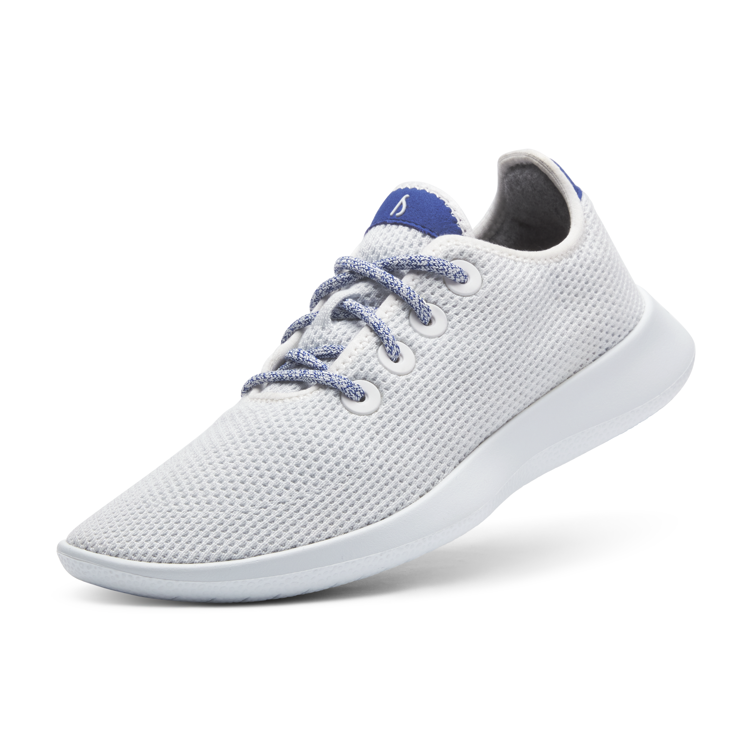 Women's Tree Runner Sneakers - Blizzard/Hazy Cobalt with Clarity Blue Sole | Lightweight Eco-Friendly Running Shoes for Women | Perfect for Jogging, Gym Workouts & Casual Wear