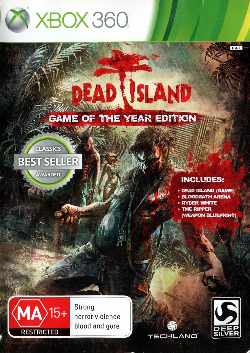 Dead Island: Game of the Year Edition - Xbox 360 PAL Version | Post-Apocalyptic Zombie Survival Game for Action & Horror Fans | Perfect for Single Player & Co-op Gaming Nights