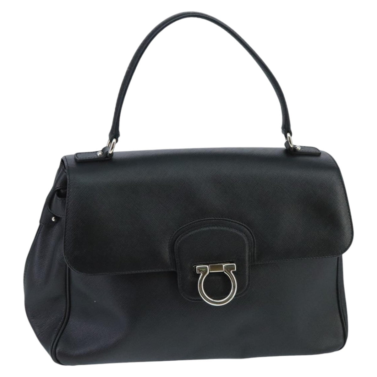21G560 Genuine Black Leather Satchel for Women - Stylish Handbag for Work, Travel & Everyday Use
