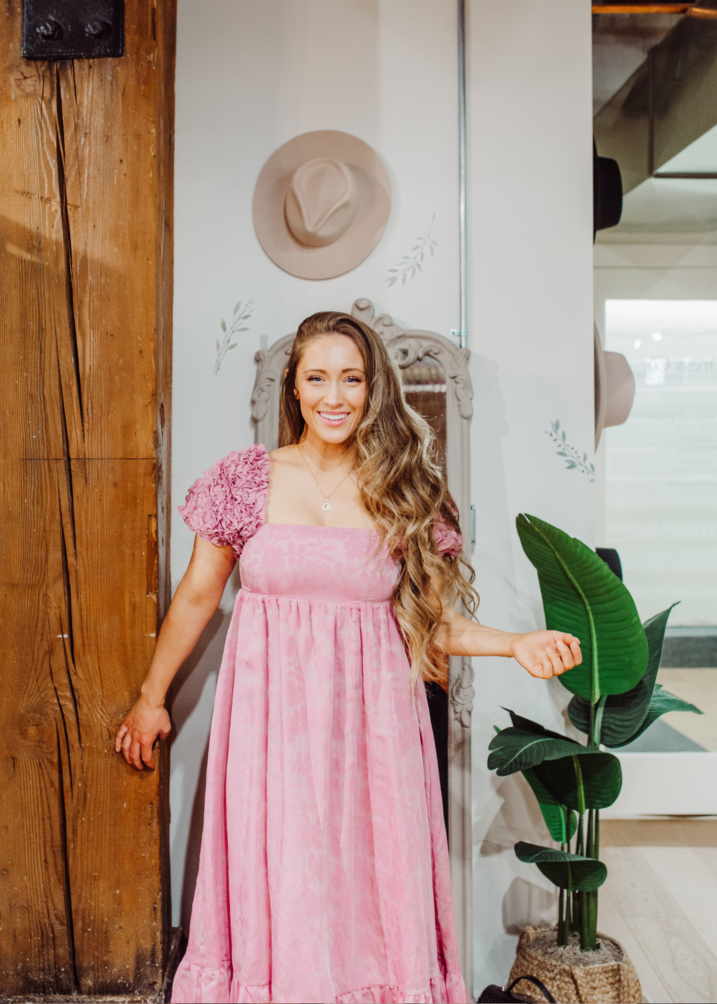 Elegant Rosette Dress for Women - Floral Embroidery A-Line Party Gown - Perfect for Weddings, Cocktail Parties & Special Occasions