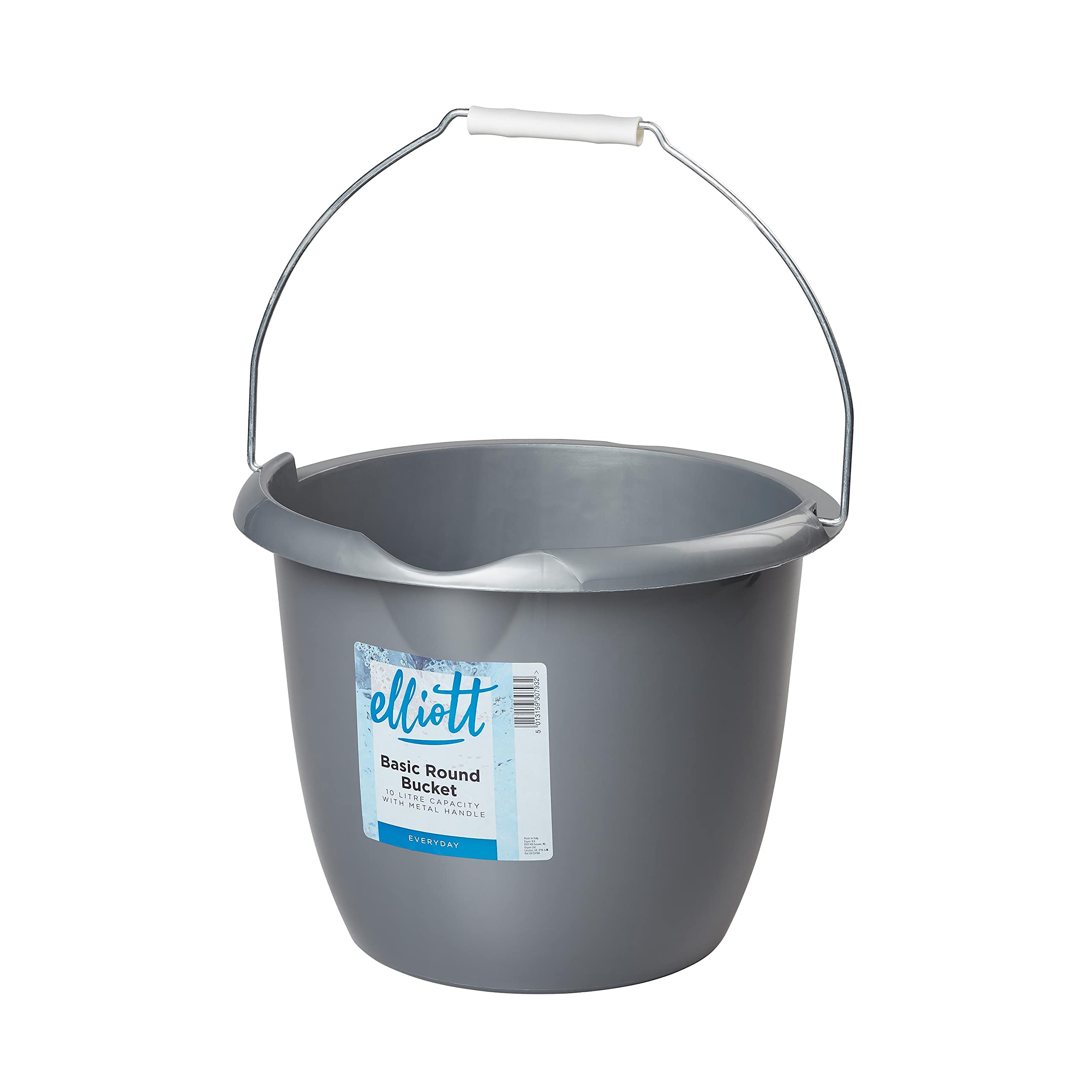 Elliott Round Bucket - Stylish and Durable Waterproof Storage Container for Home, Office, and Outdoor Use - Perfect for Organizing, Gardening, and Beach Trips