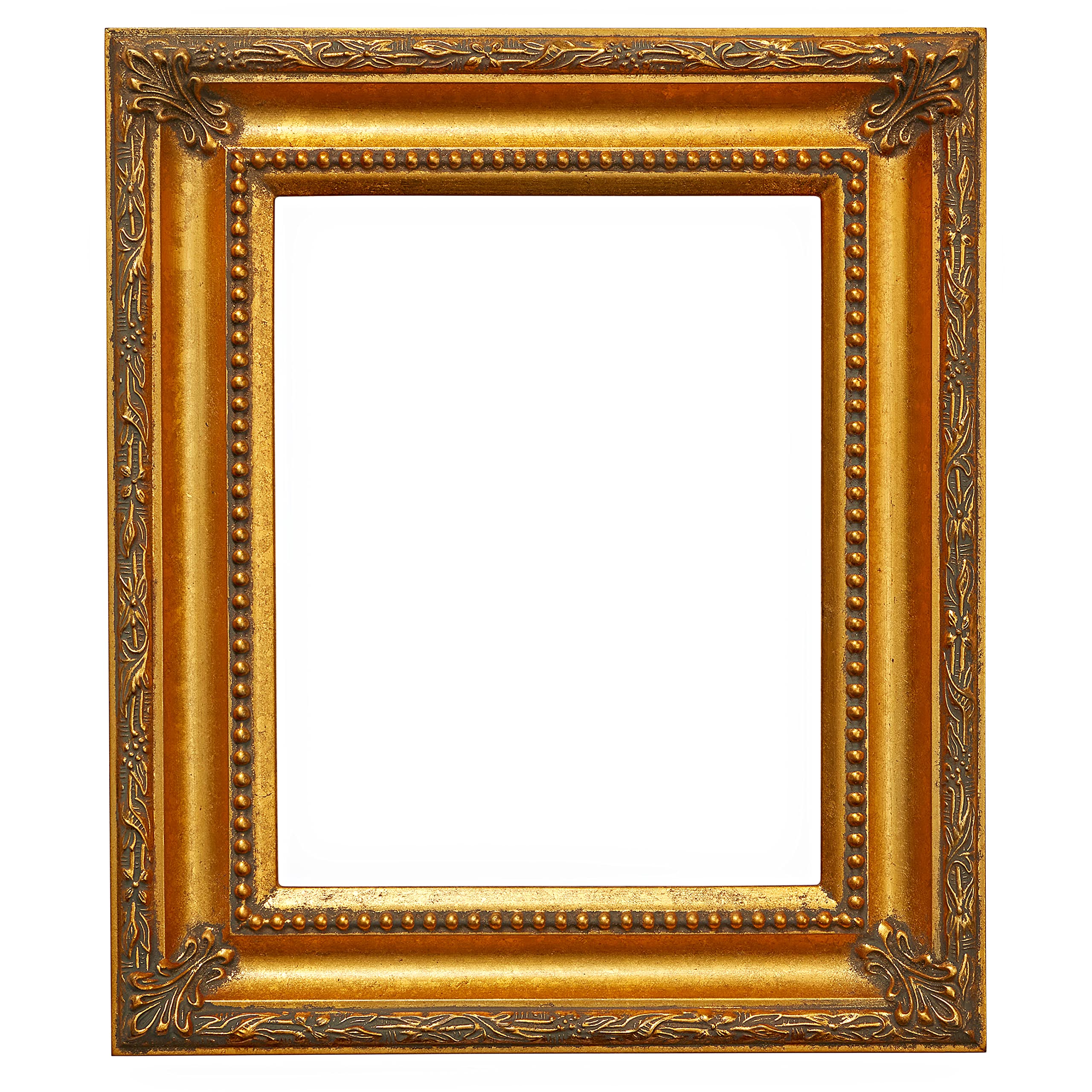 Craig Frames 8x10 Inch Gold Plein Air Wooden Picture Frame - Perfect for Wall Art, Photo Displays & Home Decor