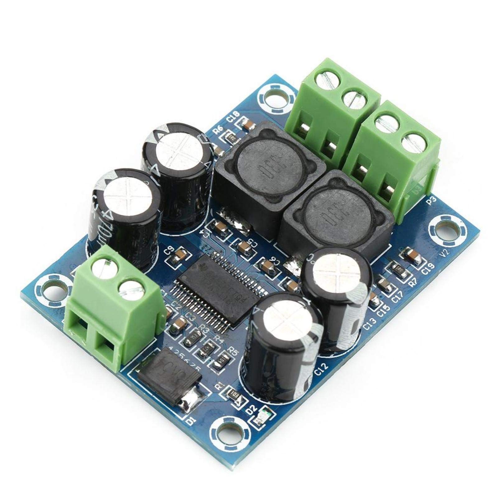 Mini TPA3118 60W数字音频功放模块 DC10-24V PBTL模式 适用于电视、显示器、笔记本电脑、便携音箱、DVD播放器及家庭影院系统