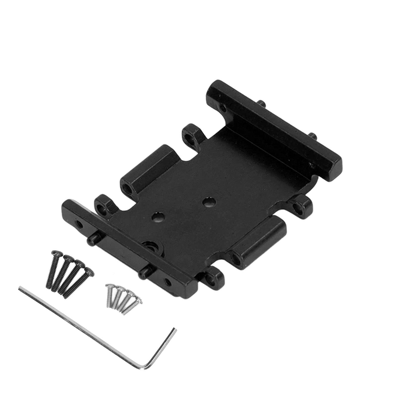 1/24 Scale Aluminum Alloy RC Car Wave Box Chassis - High Performance Upgrade Parts for Off-Road Racing & Crawling Scenes